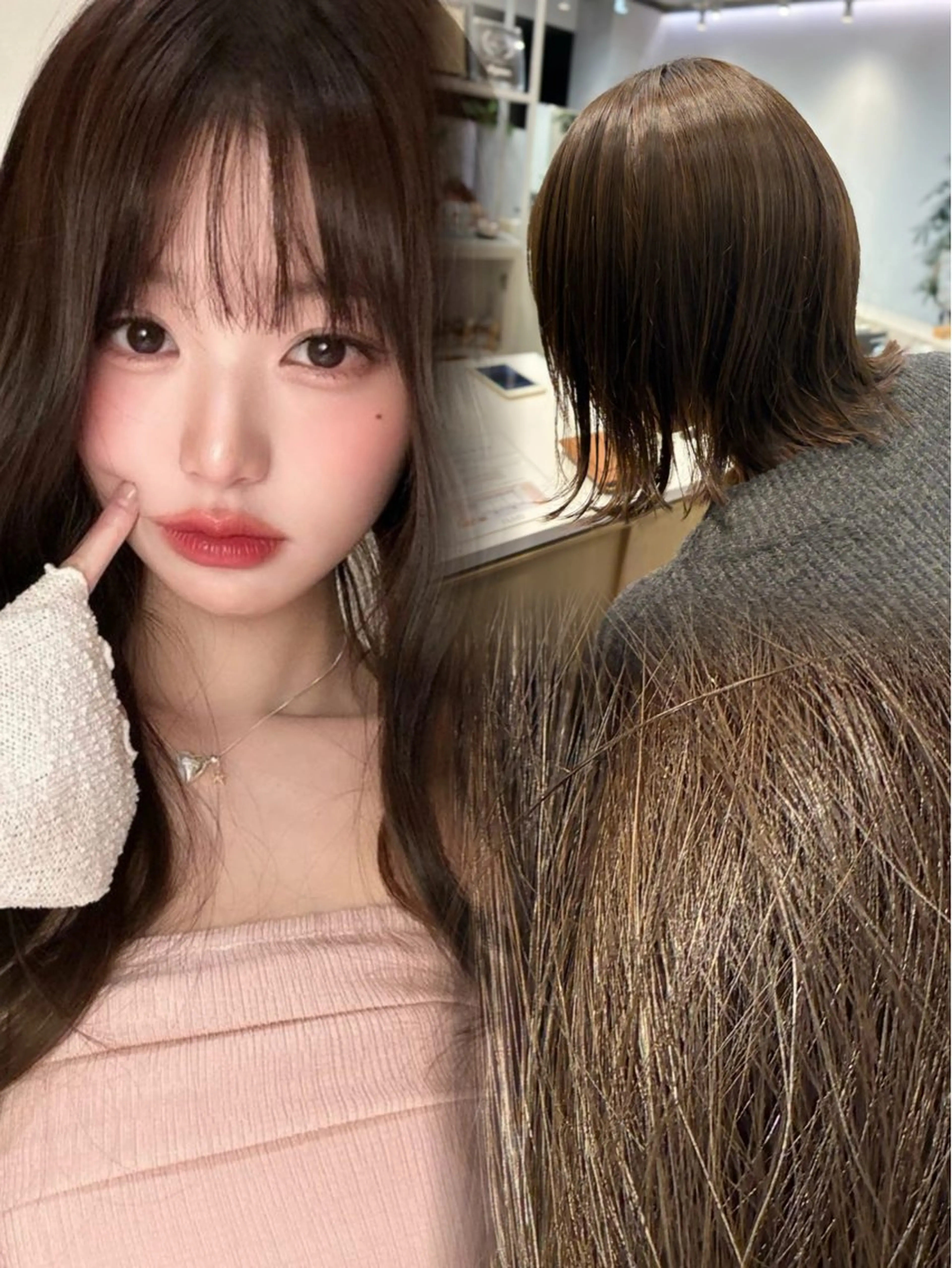 うる艶♡透明感カラー（ワンカラー）の写真