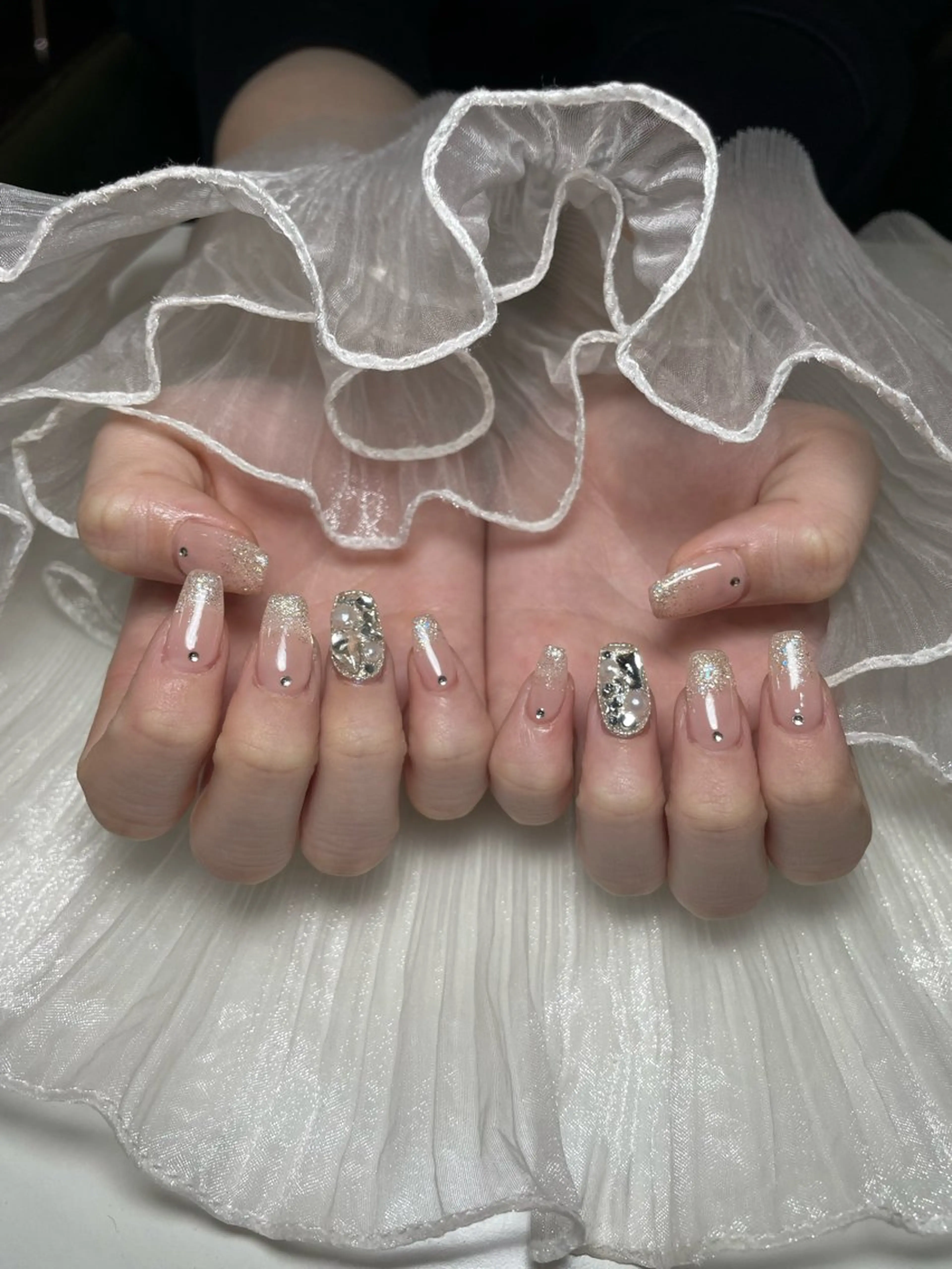 ネイル ‪るか/‪透明感 カラー/アレンジのヘアスタイル