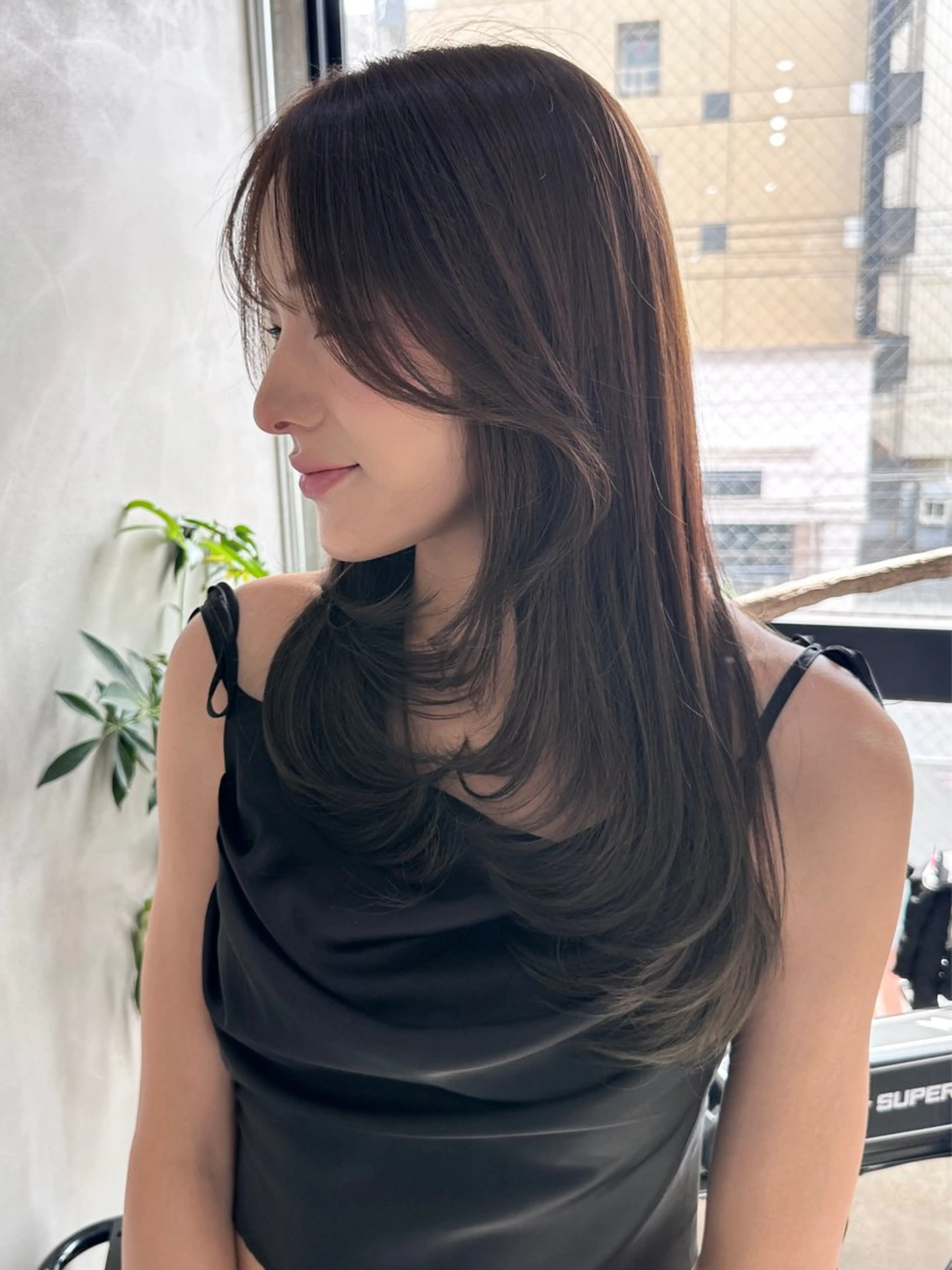 ロング カラー カット ヘアカラー トリートメント 【SIUN】健太郎 髪質改善/透明感のヘアスタイル