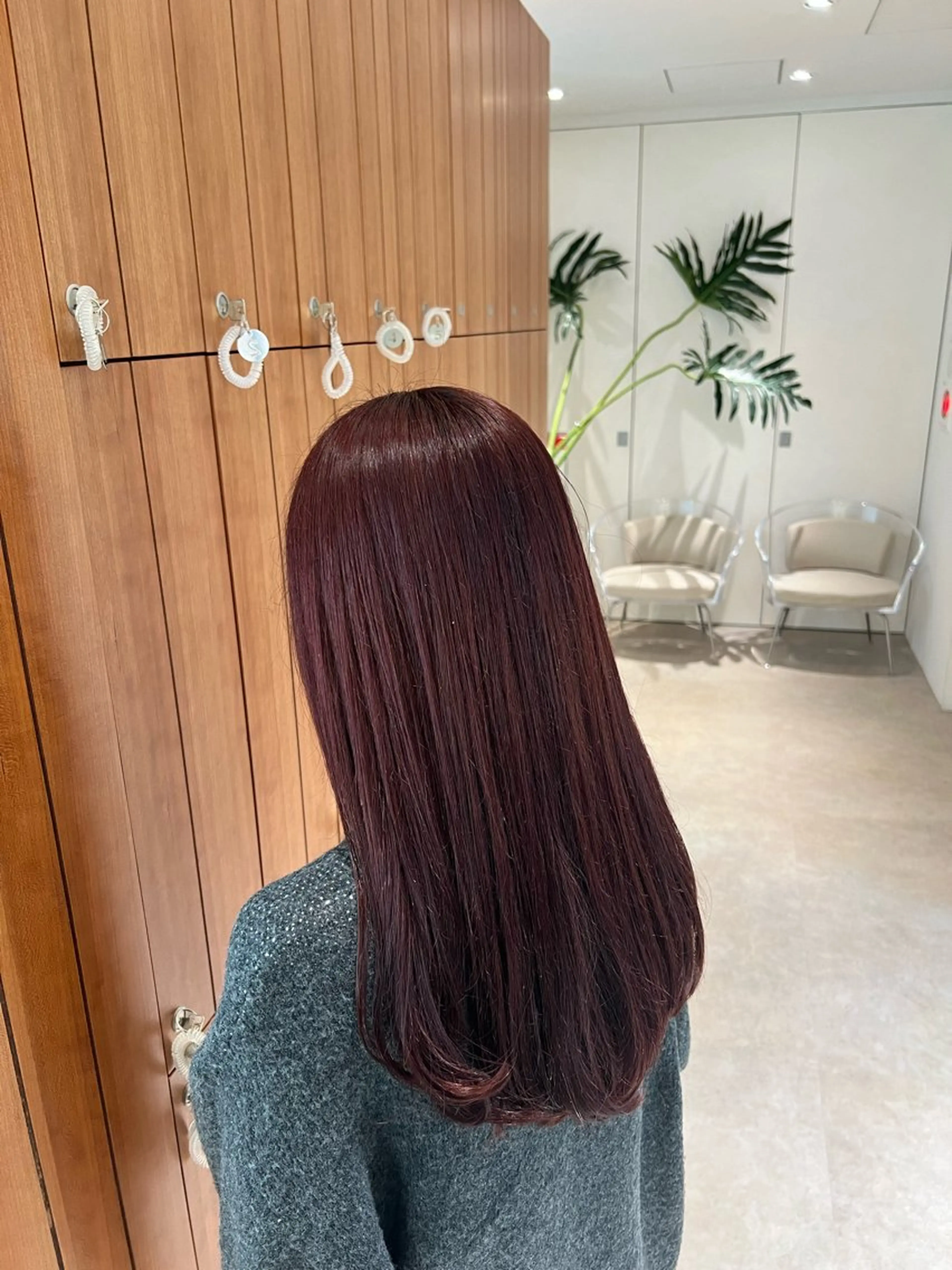 ミディアム カラー ✨髪質改善 縮毛矯正 艶髪 立川 コウキ✨のヘアスタイル