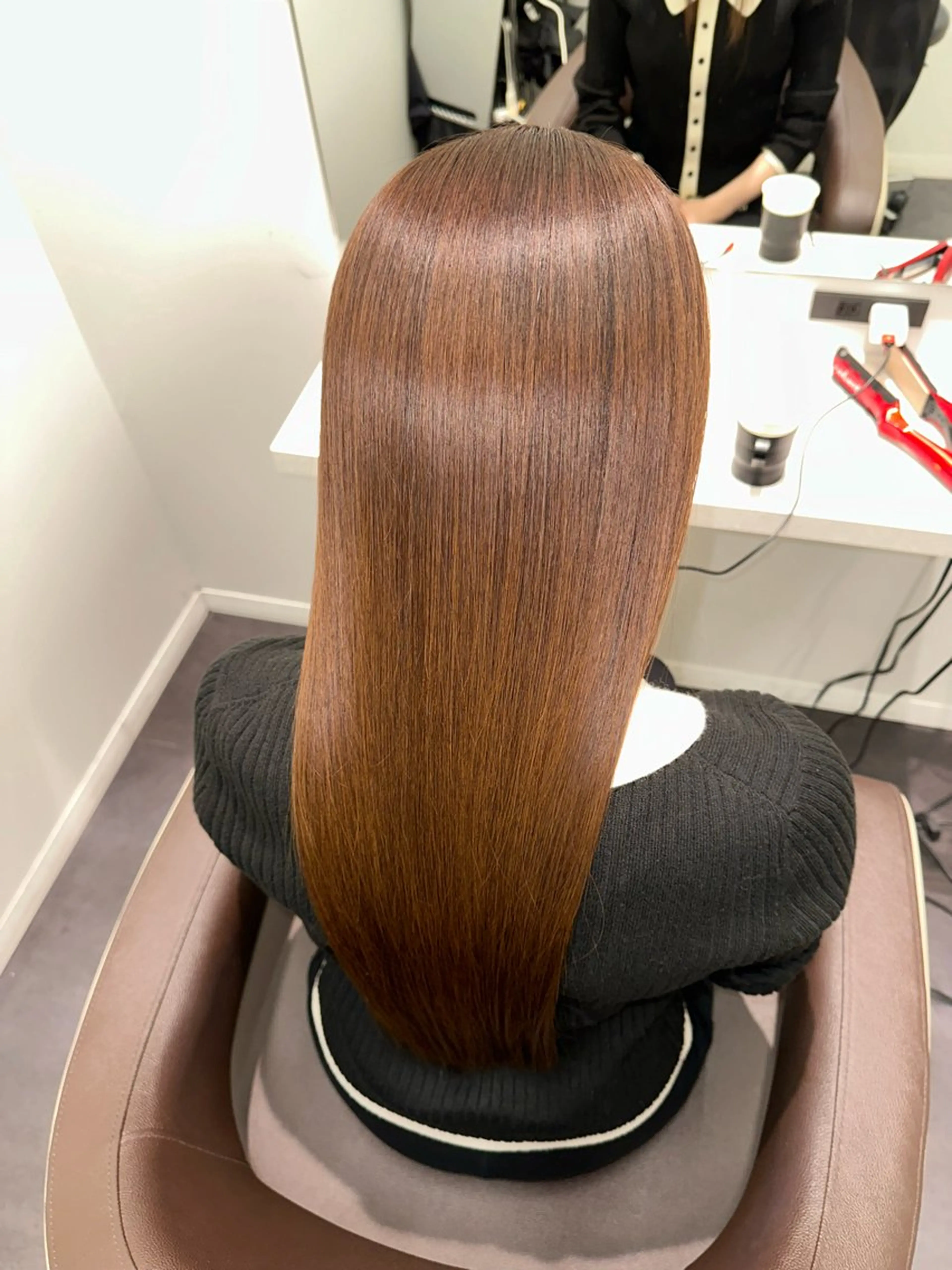 ロング 髪質改善 縮毛矯正 Wisteria所属・美髪特化✨ 伊織✨縮毛矯正✨のヘアスタイル