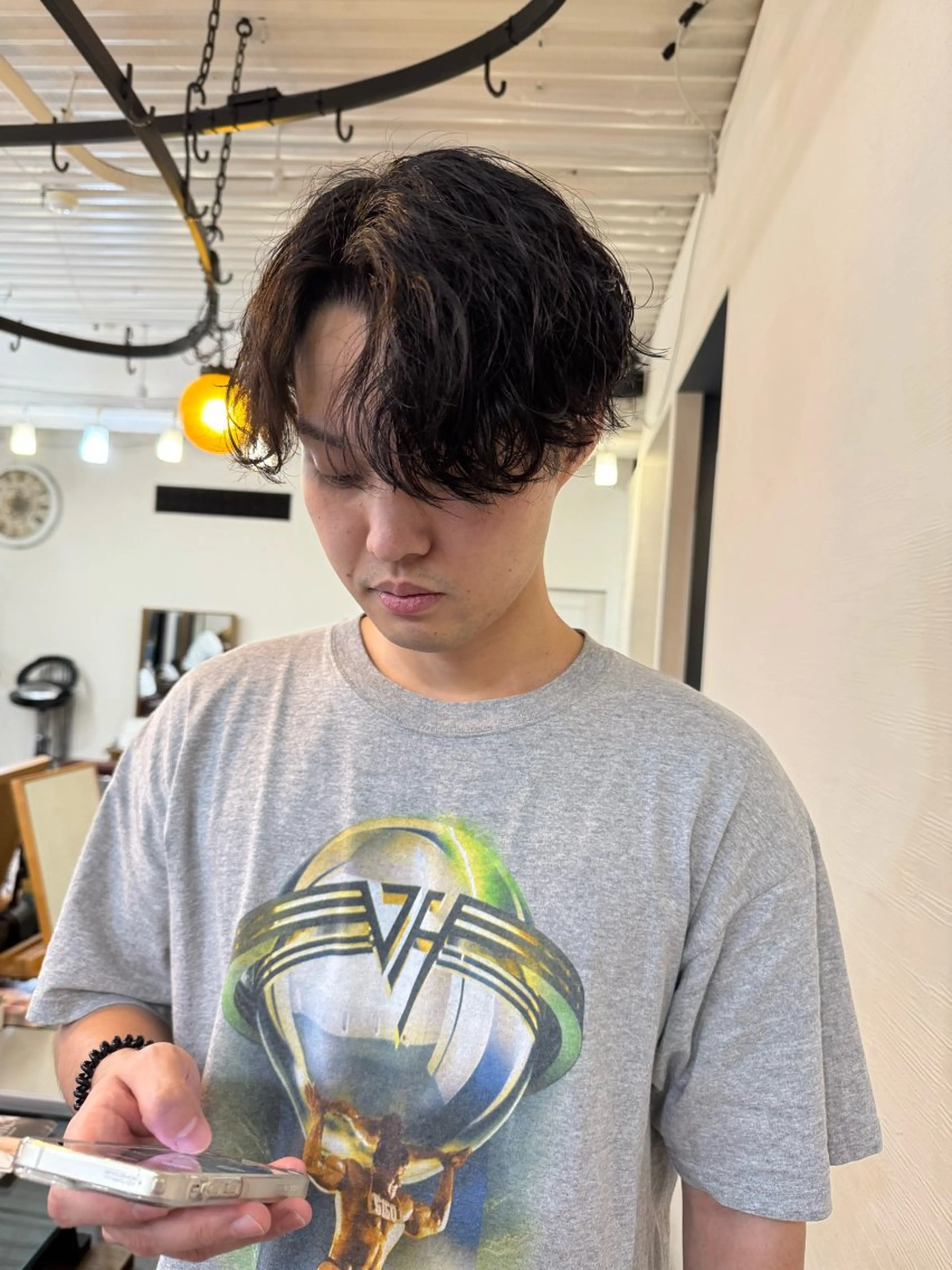 ショート パーマ メンズ メンズパーマ カット パーマ トリートメント ヘアセット The one and only. Shizuoka所属・メンズ特化パーマ 美容師/小泉賢徒のヘアスタイル