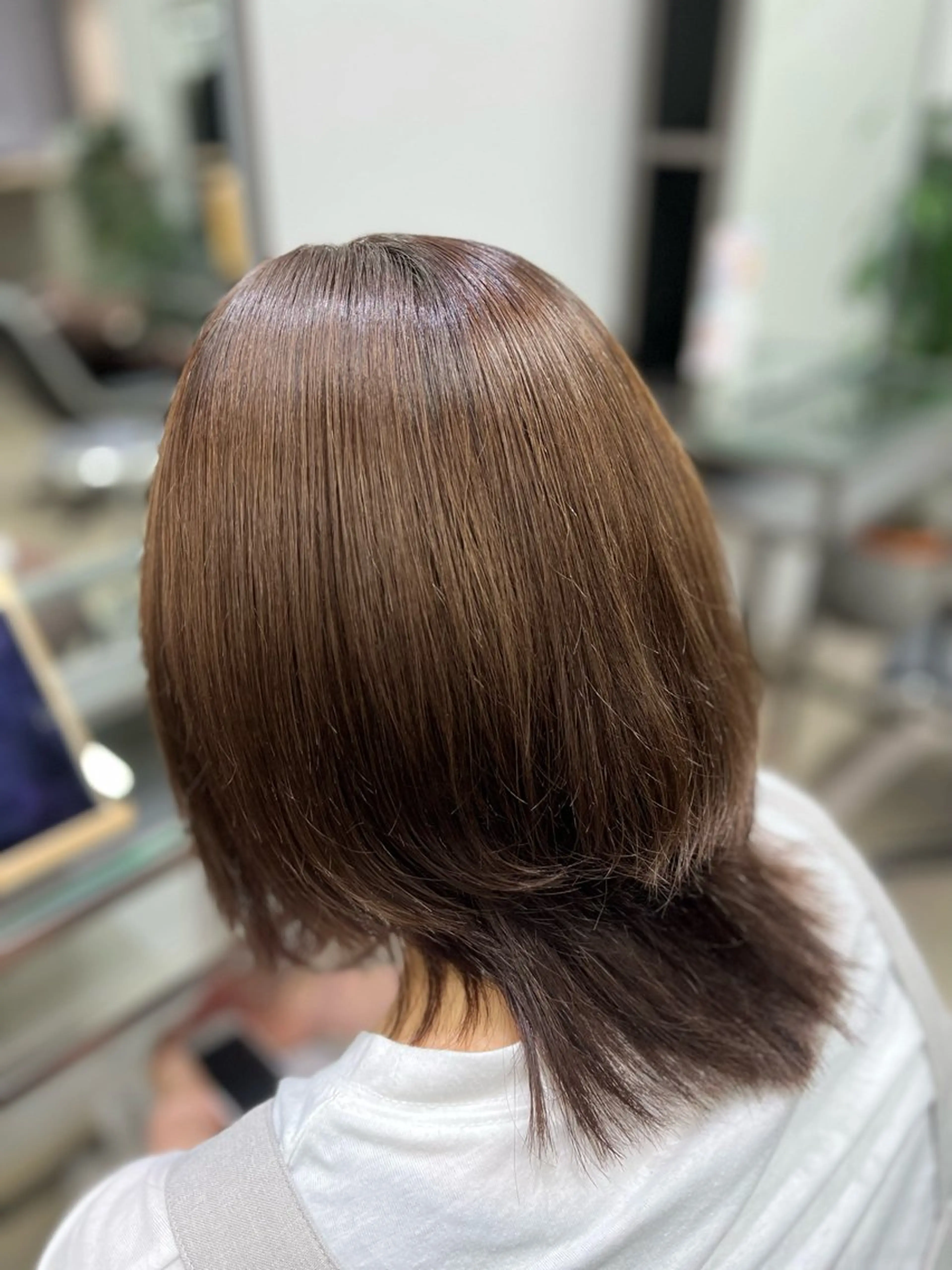 カラー ブリーチ ヘアカラー JIN/暖色カラー /髪質改善/艶髪のヘアスタイル