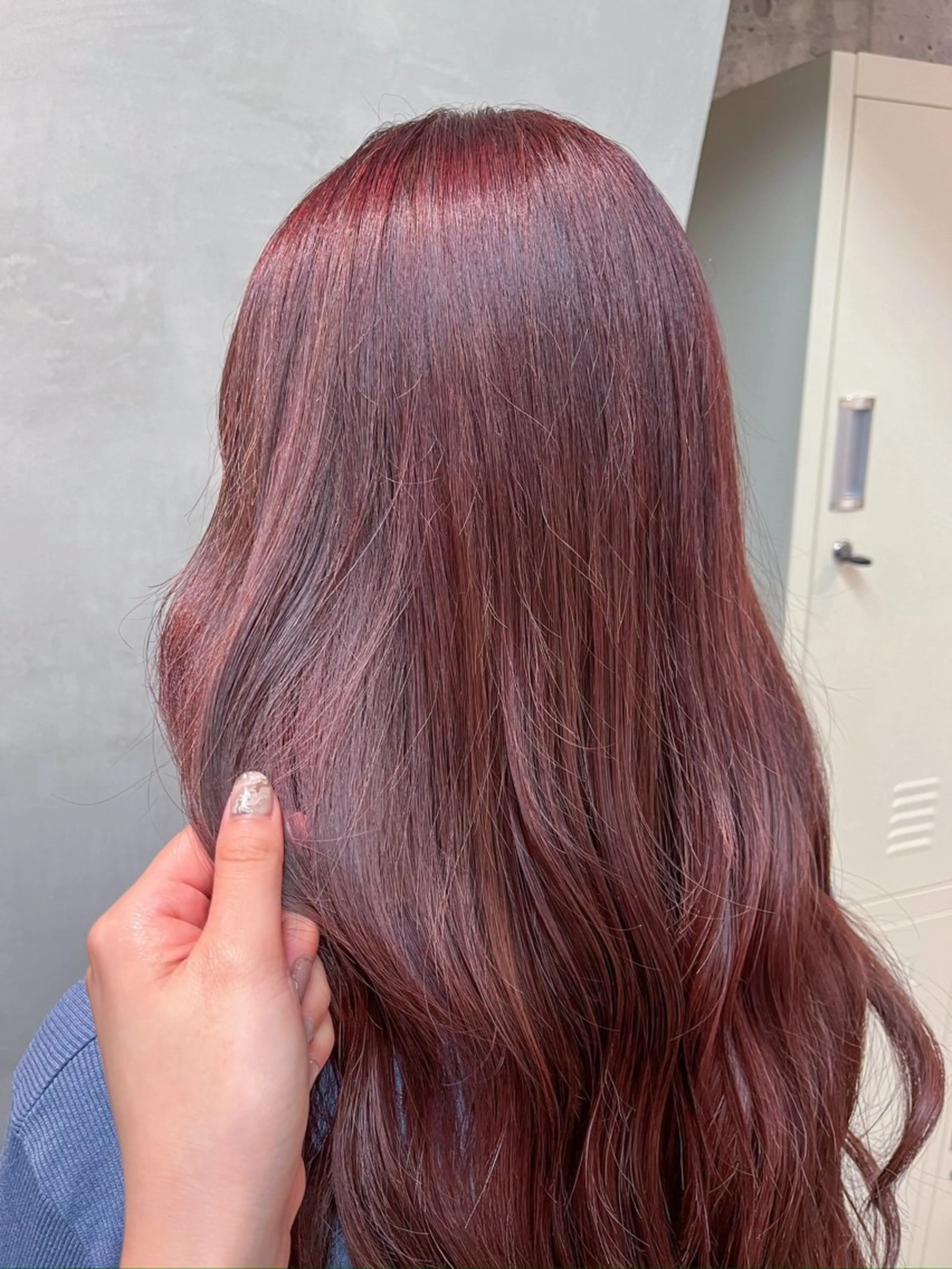 ロング カラー アイブロウモデル 募集中🍒/北爪まゆのヘアスタイル