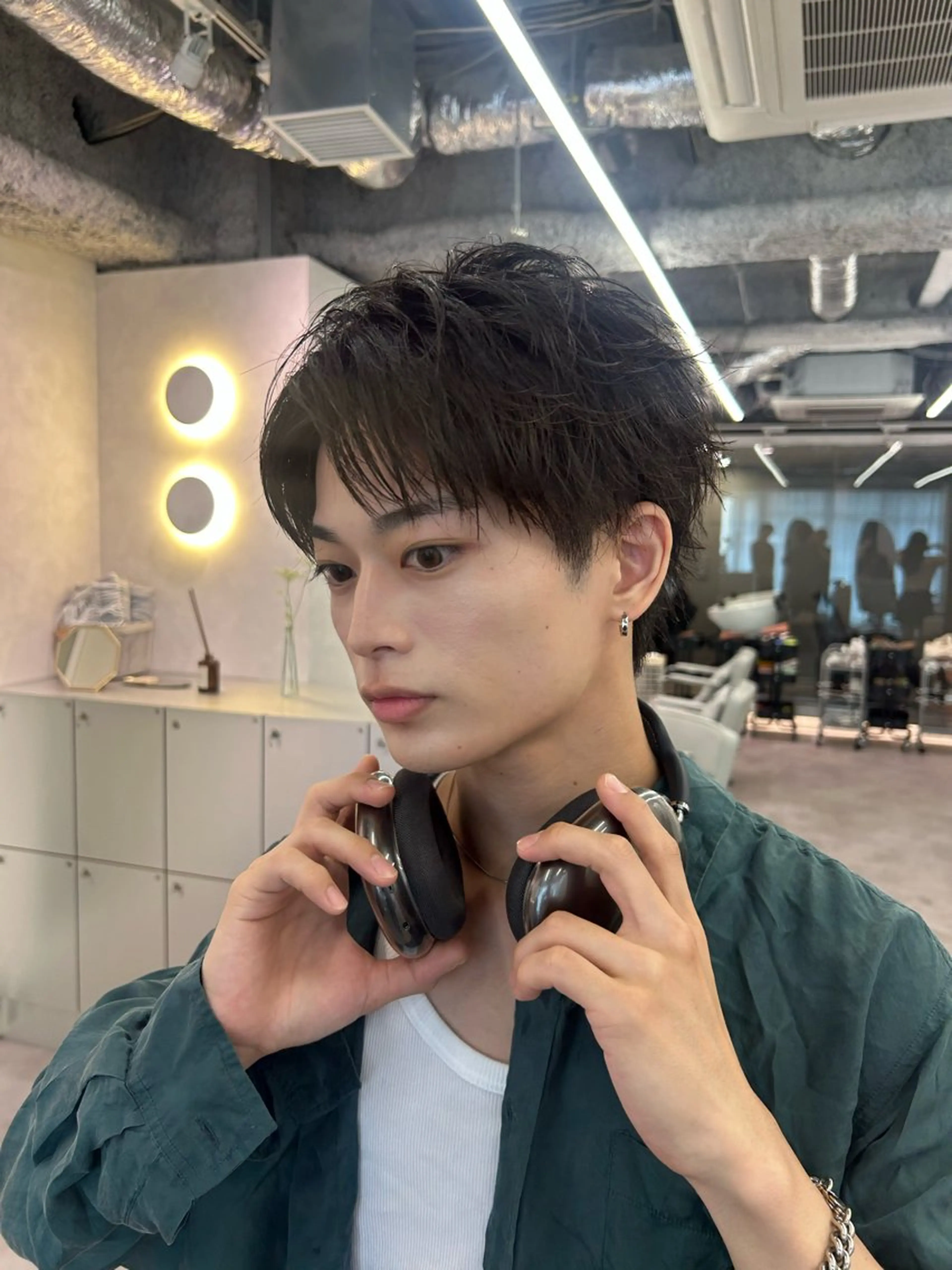 メンズ カット パーマ 横浜メンズ特化 田中リョウのヘアスタイル