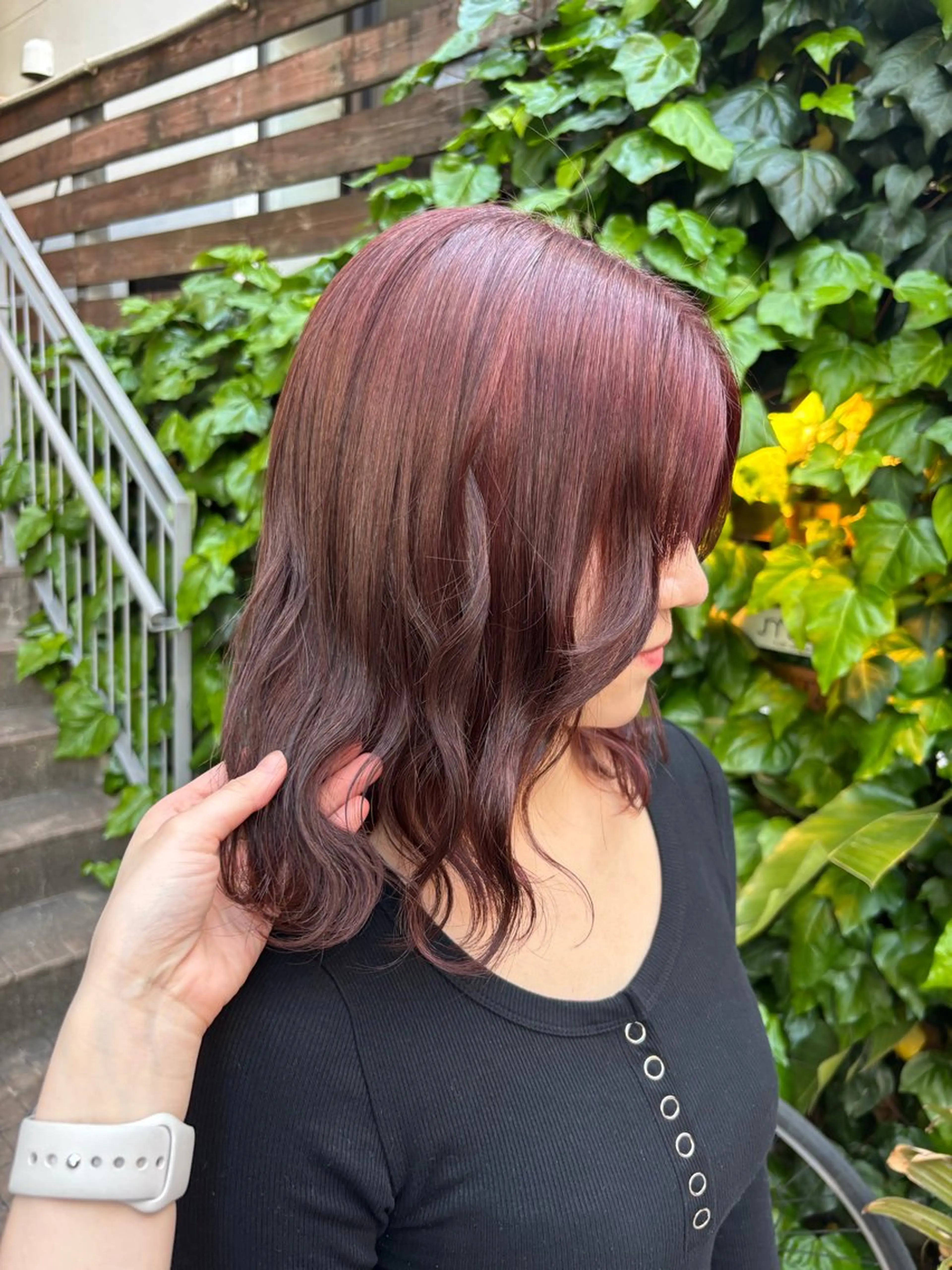 ミディアム 🤍Nozomi/ オリーブカラー🌿のヘアスタイル