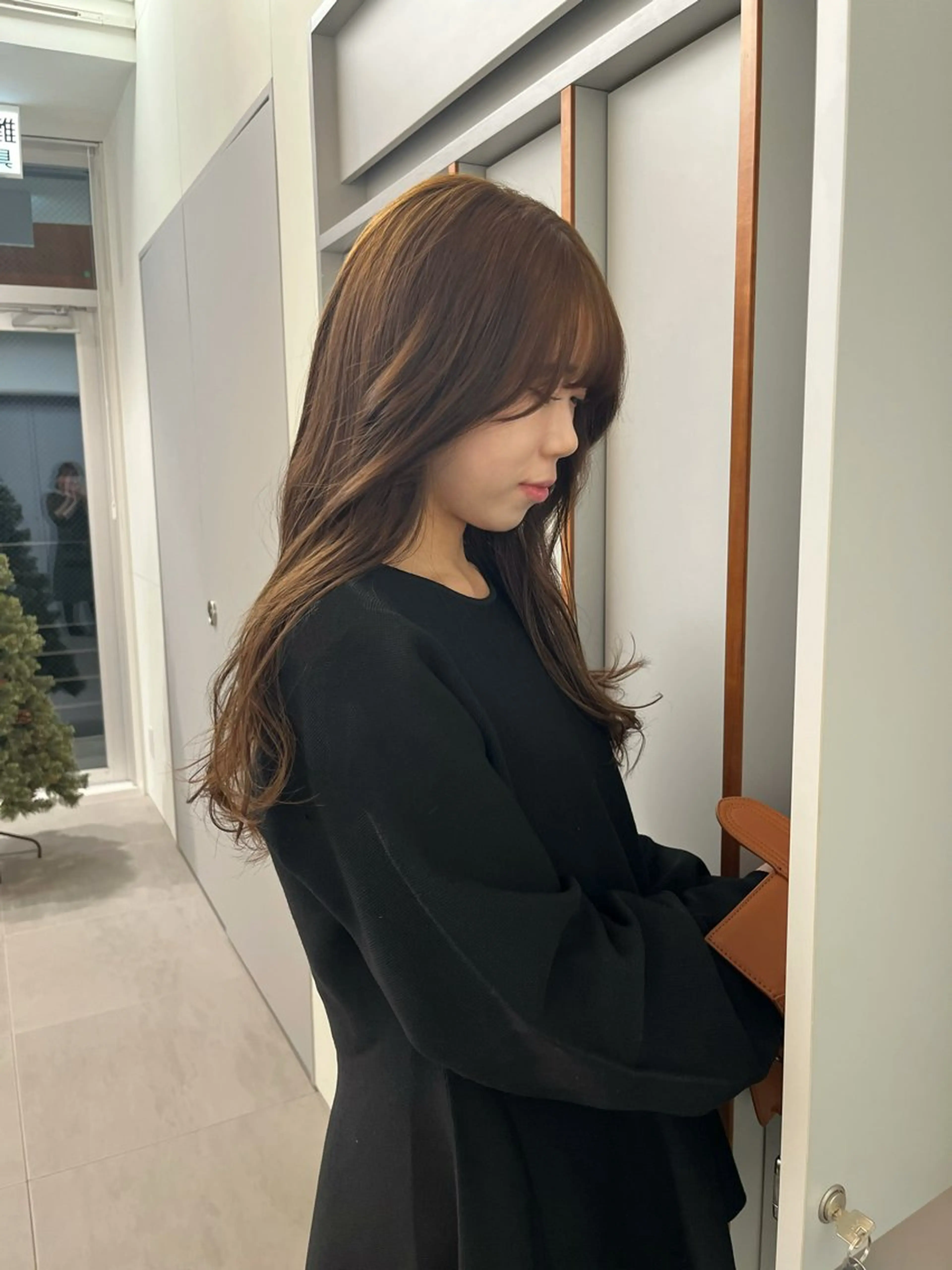 ロング カラー ベージュカラー ブラウンカラー イルミナカラー LOREN AO所属・名古屋透明感カラー /LOREN RIOのヘアスタイル