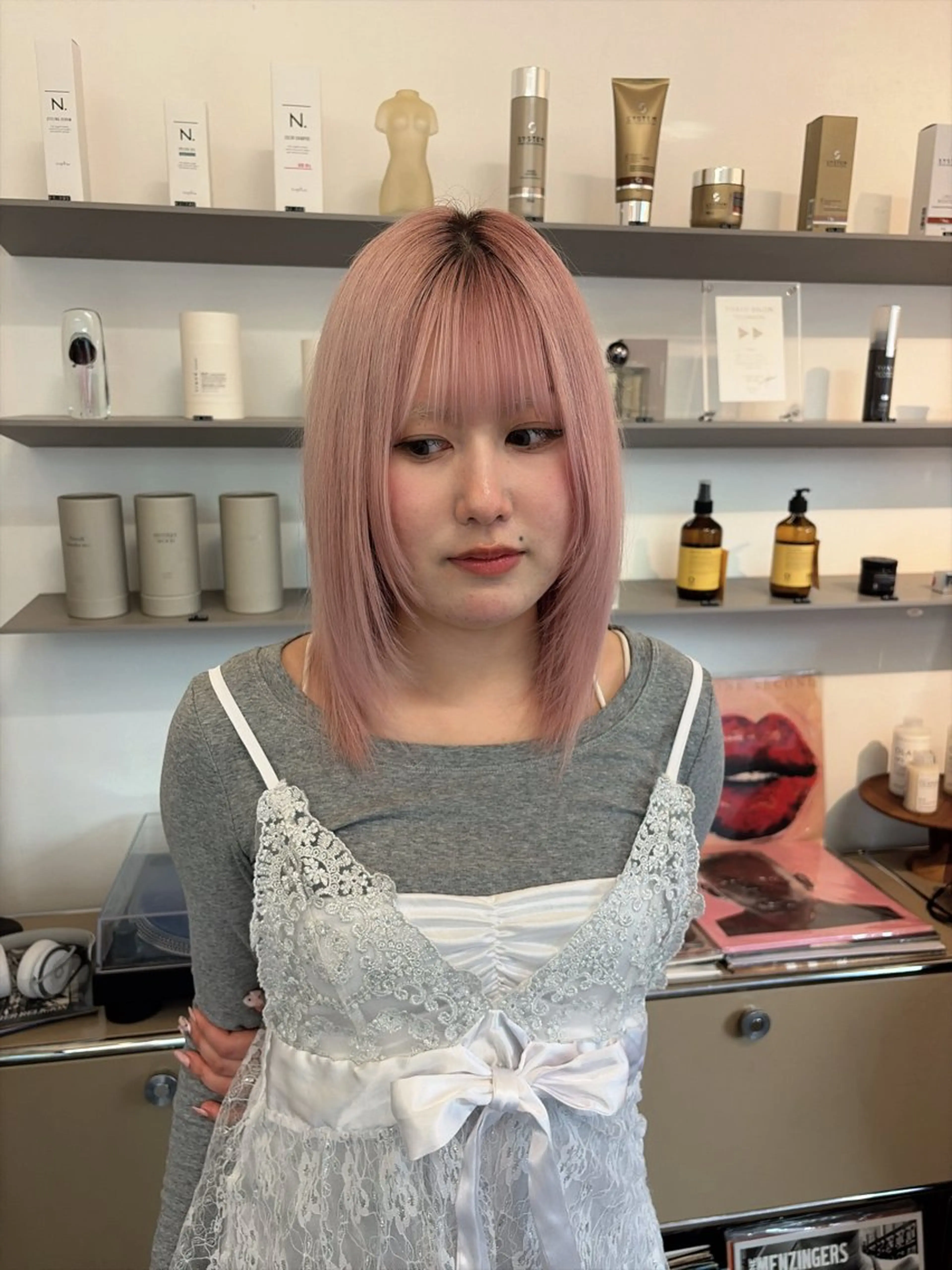 カラー ヘアカラー Ravo所属・キラ/ハイトーン/ 天神美容室のヘアスタイル