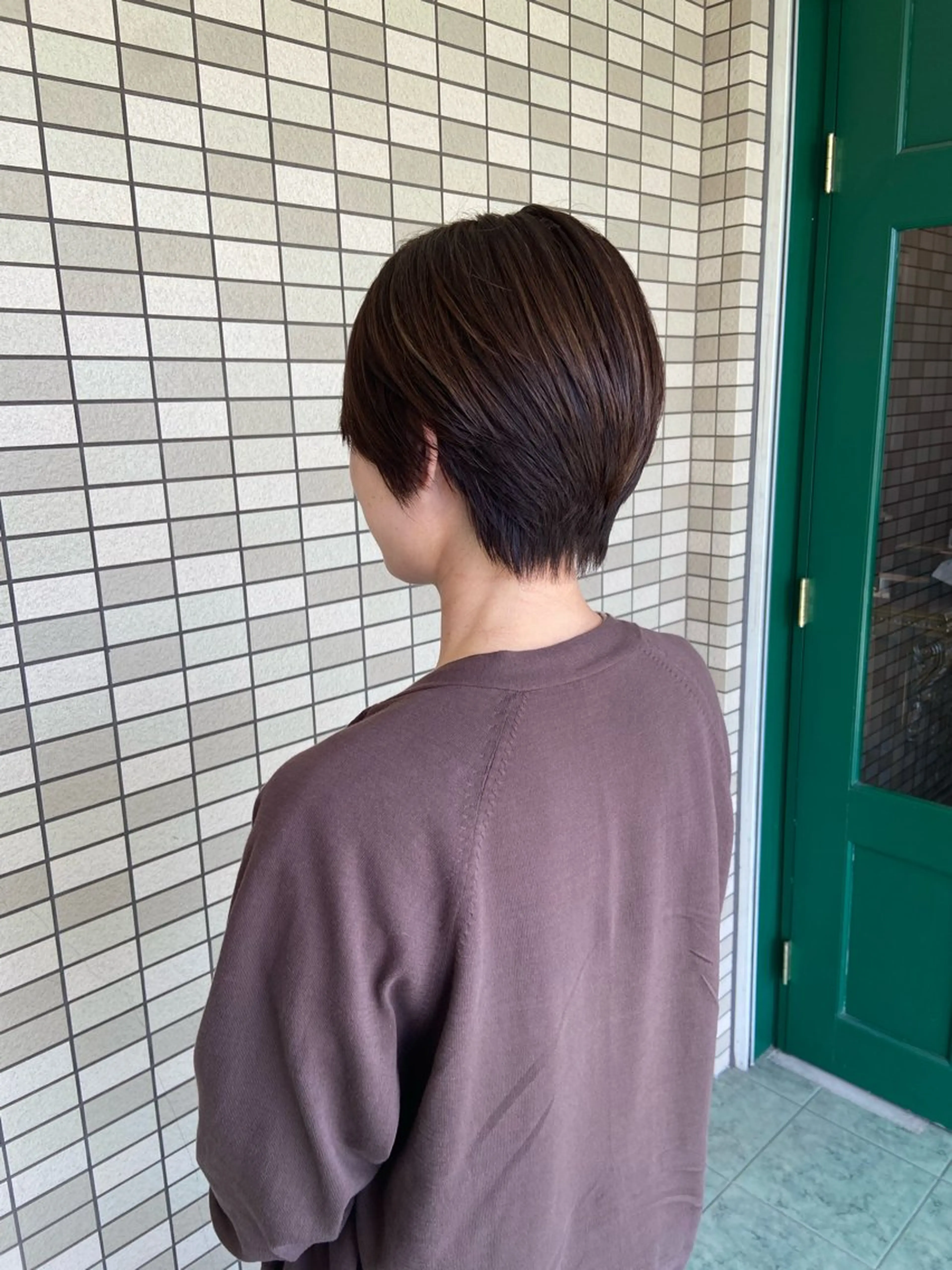 ショート カラー 大矢 萌美のヘアスタイル