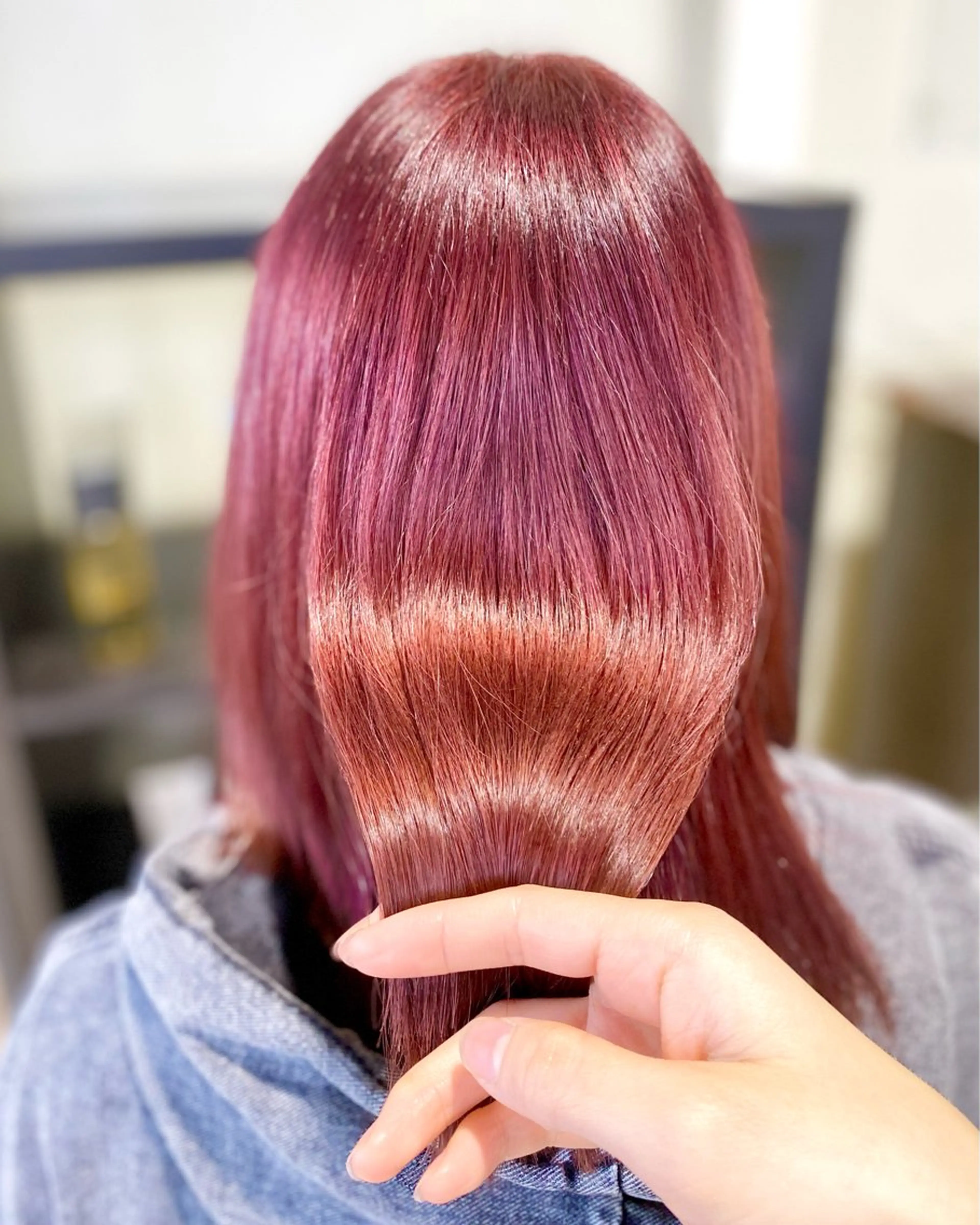 セミロング 太田 未来のヘアスタイル