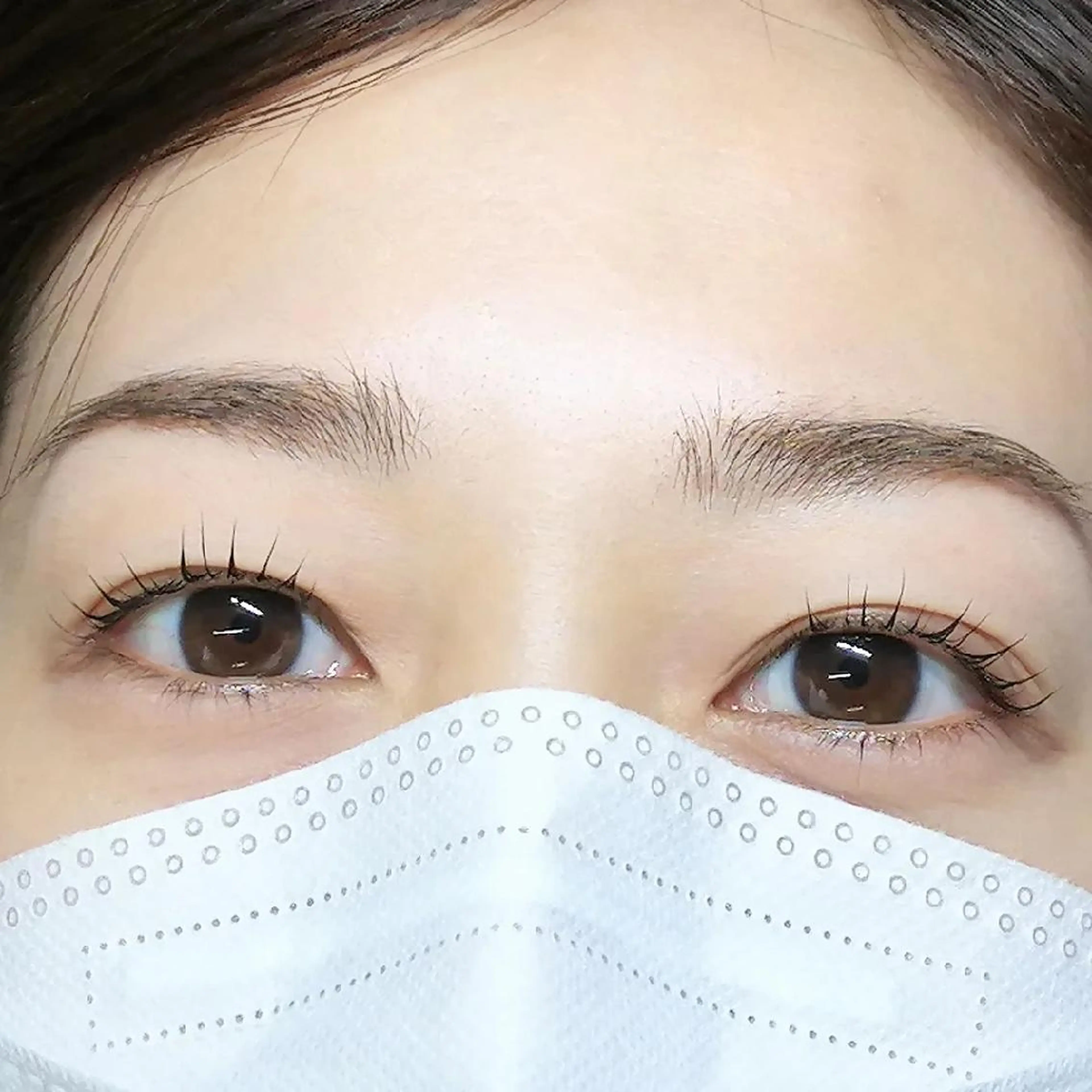 ラッシュリフト＋ブロウラミネーション（シートワックス込）の写真