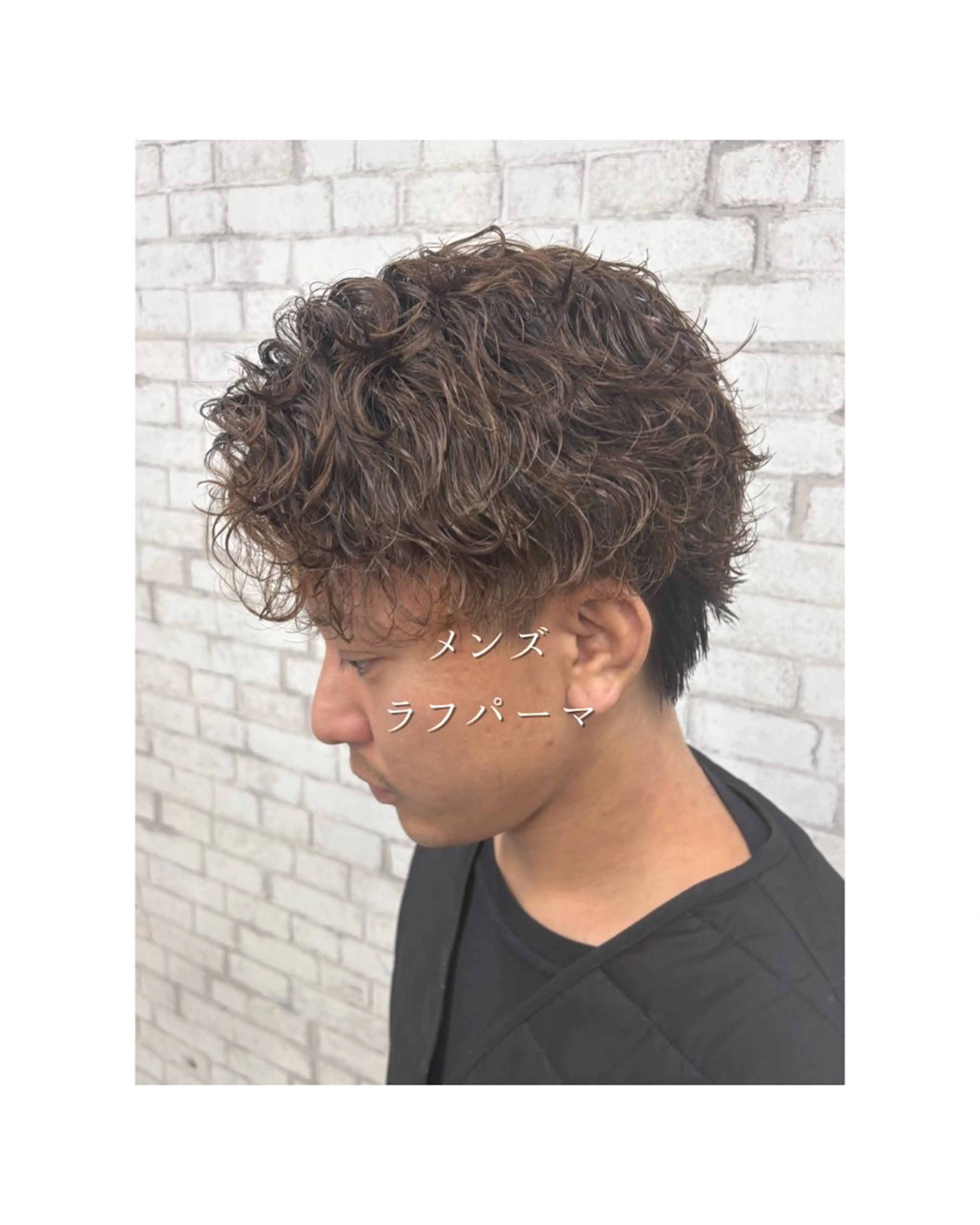 ショート カット パーマ 骨格似合わせ/上品/ かわいい/かっこいいのヘアスタイル