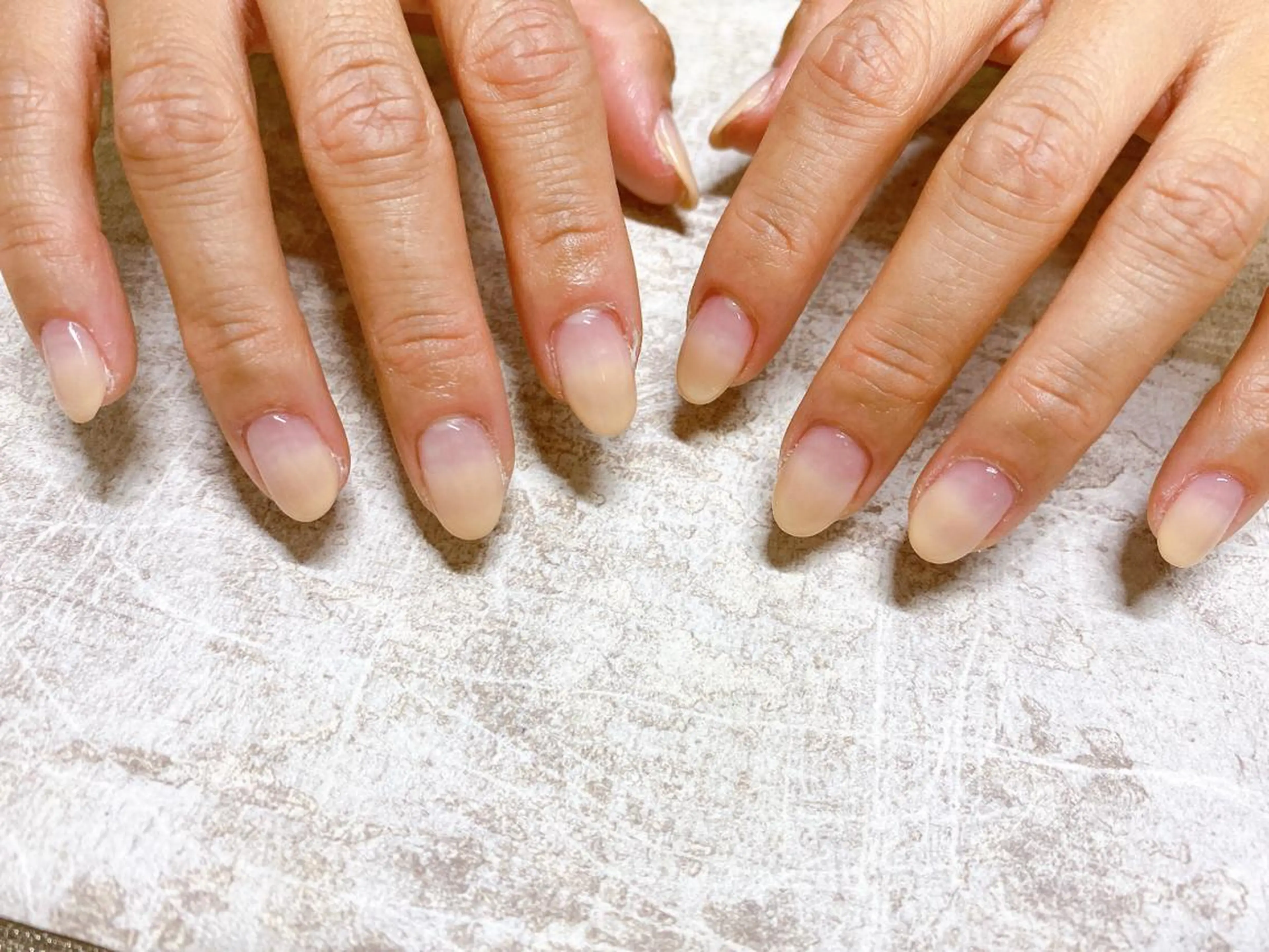 ネイル グラデーション Mogu nail 二子玉川のネイルデザイン