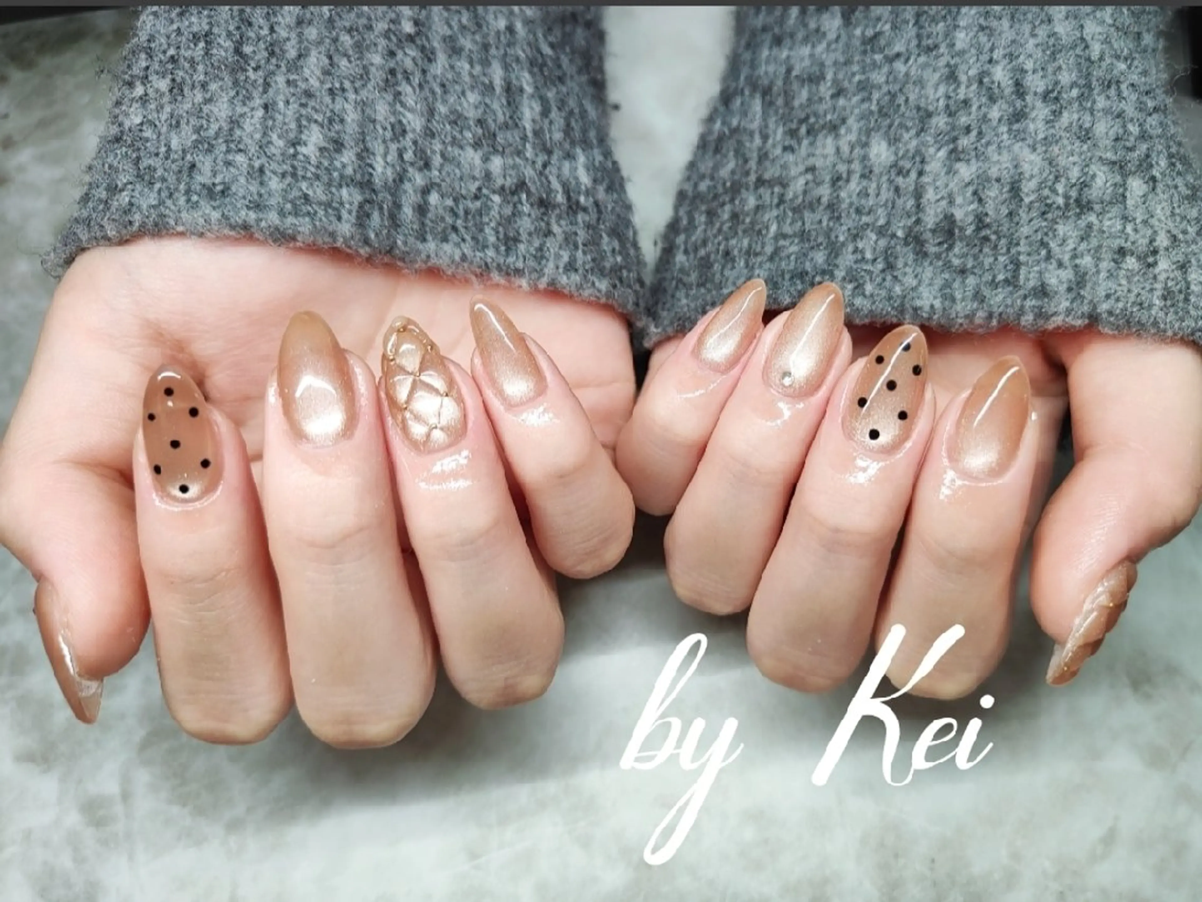 ネイル ハンドネイル 🎀 Kei 🎀のネイルデザイン