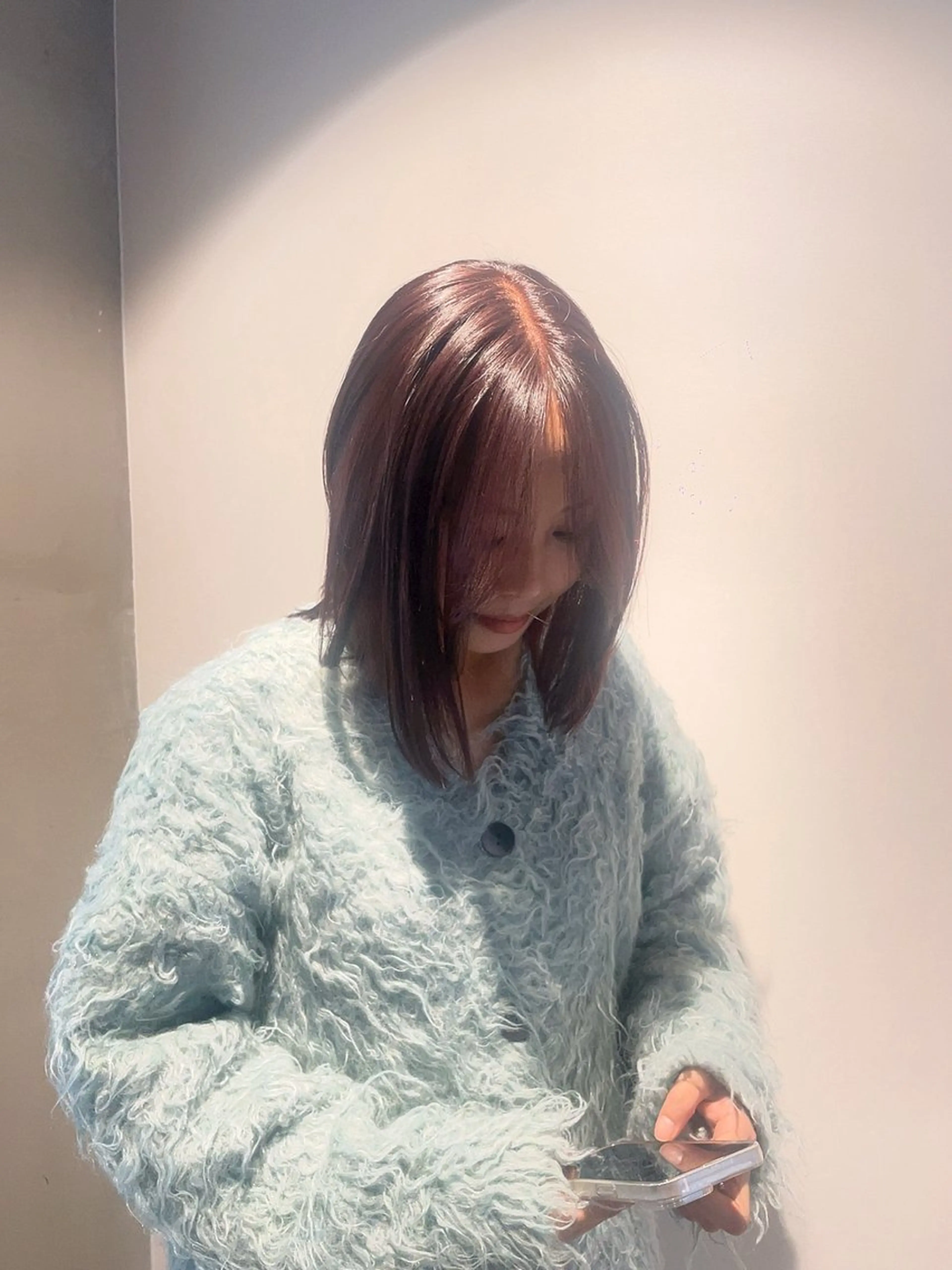 カラー ボルドーカラー rena 🕯colorのヘアスタイル