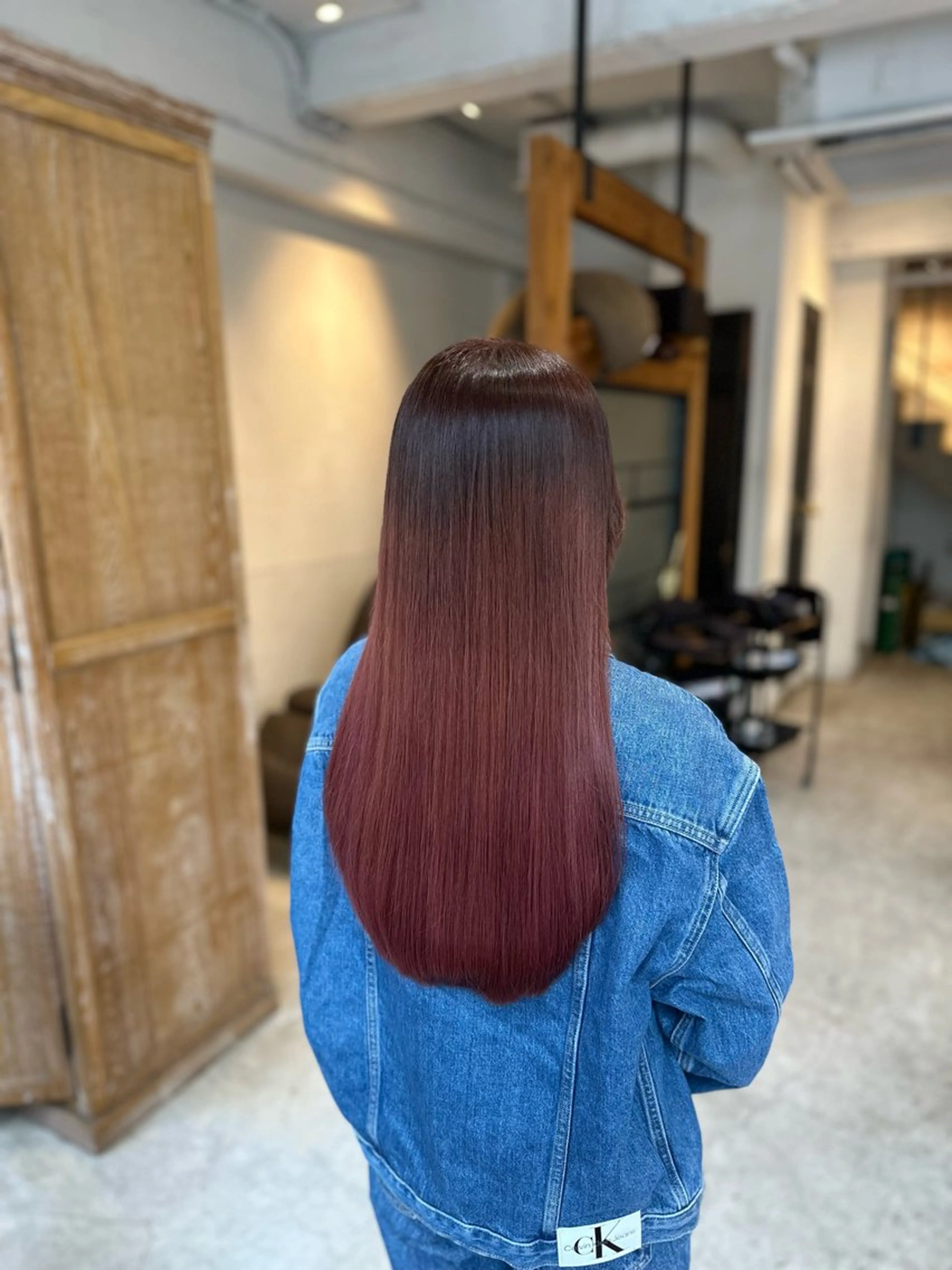 ロング ヘアカラー PARIS hair salon所属・秋葉原　柏木絢汰 ✨当日予約okのヘアスタイル