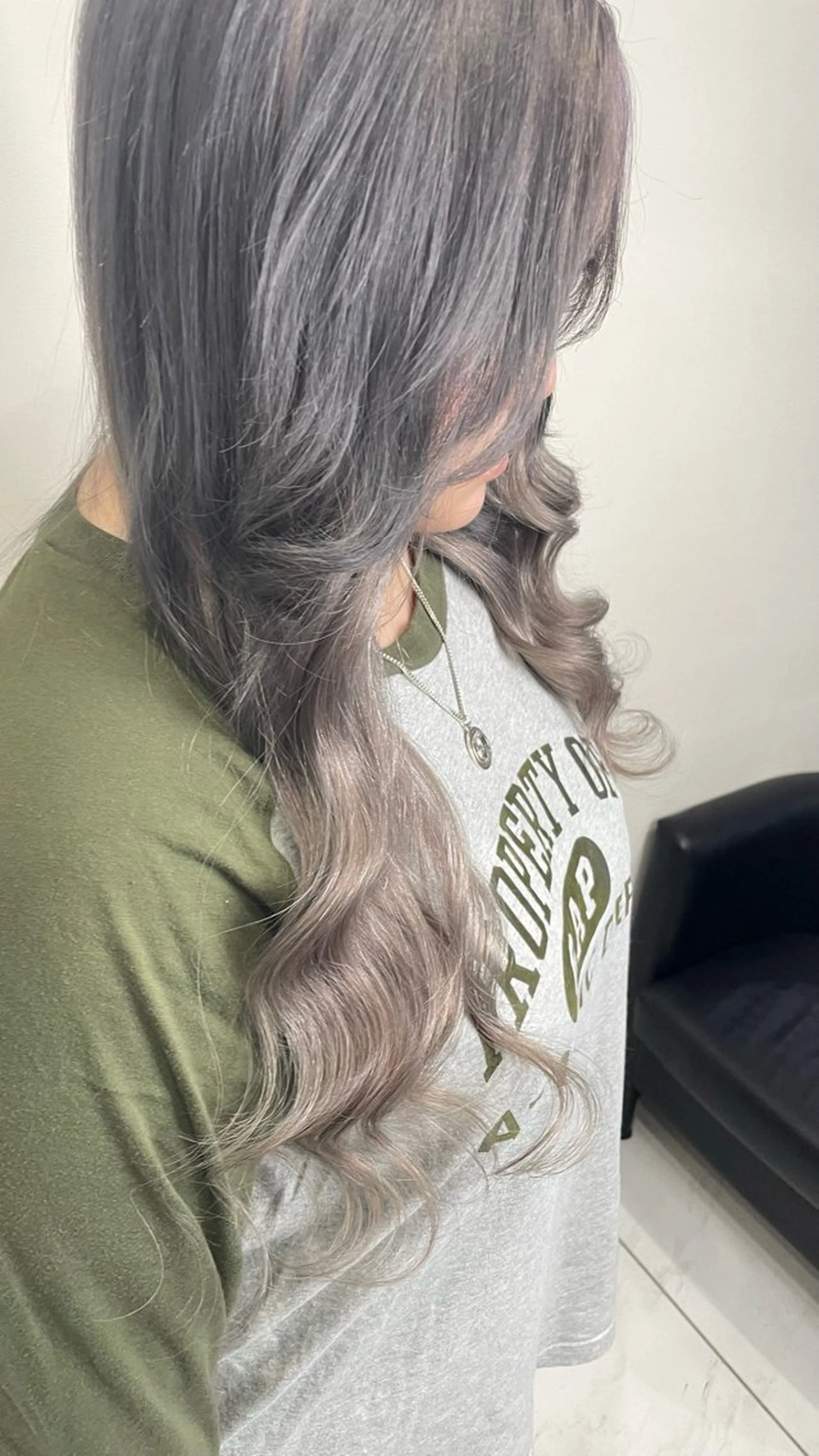 ロング ヘアカラー トリートメント エクステ \RINA🐾/ ジェルムのヘアスタイル