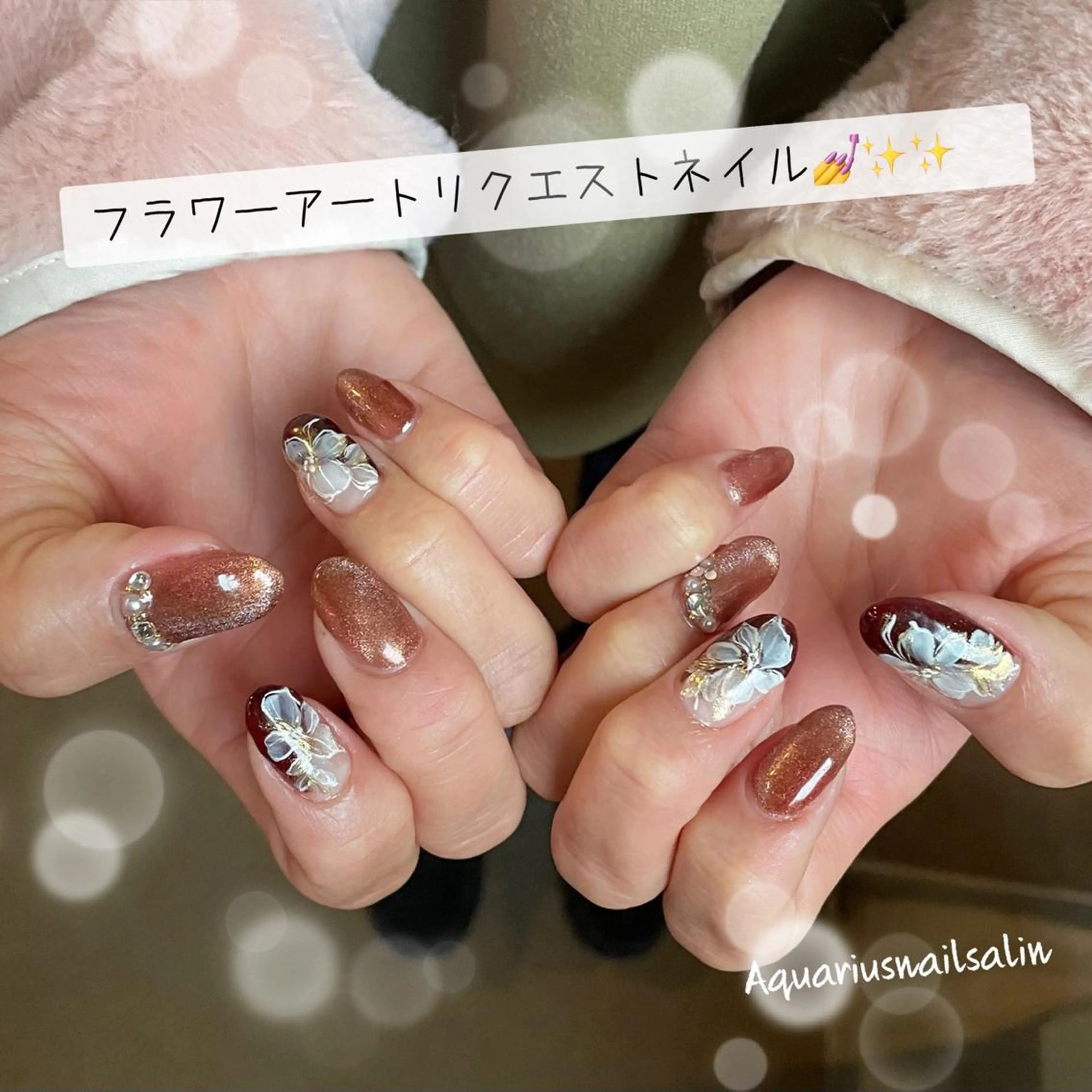 ネイル 奥園 良恵のネイルデザイン