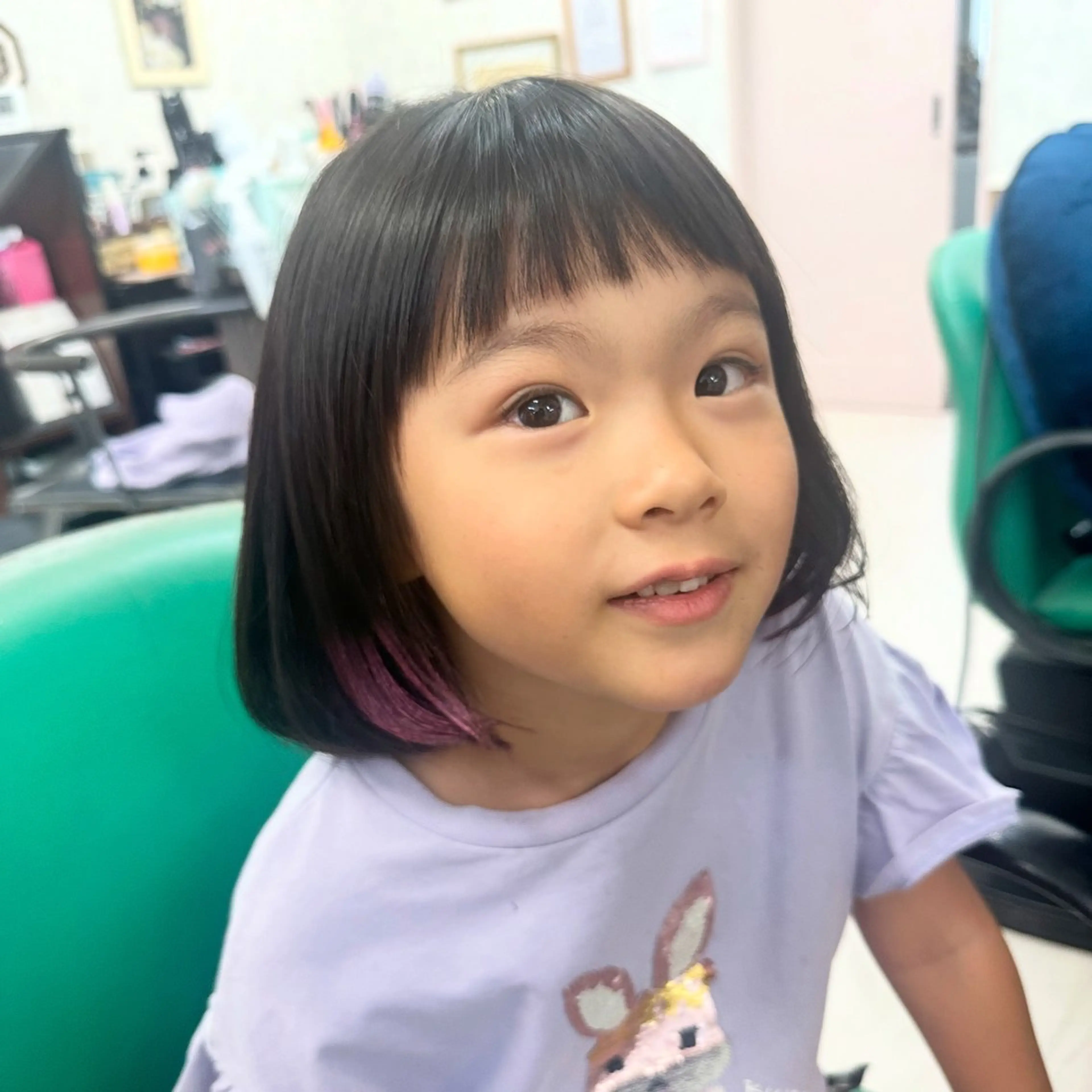 キッズ カット 髪質改善のプロ✨りな さんのヘアスタイル