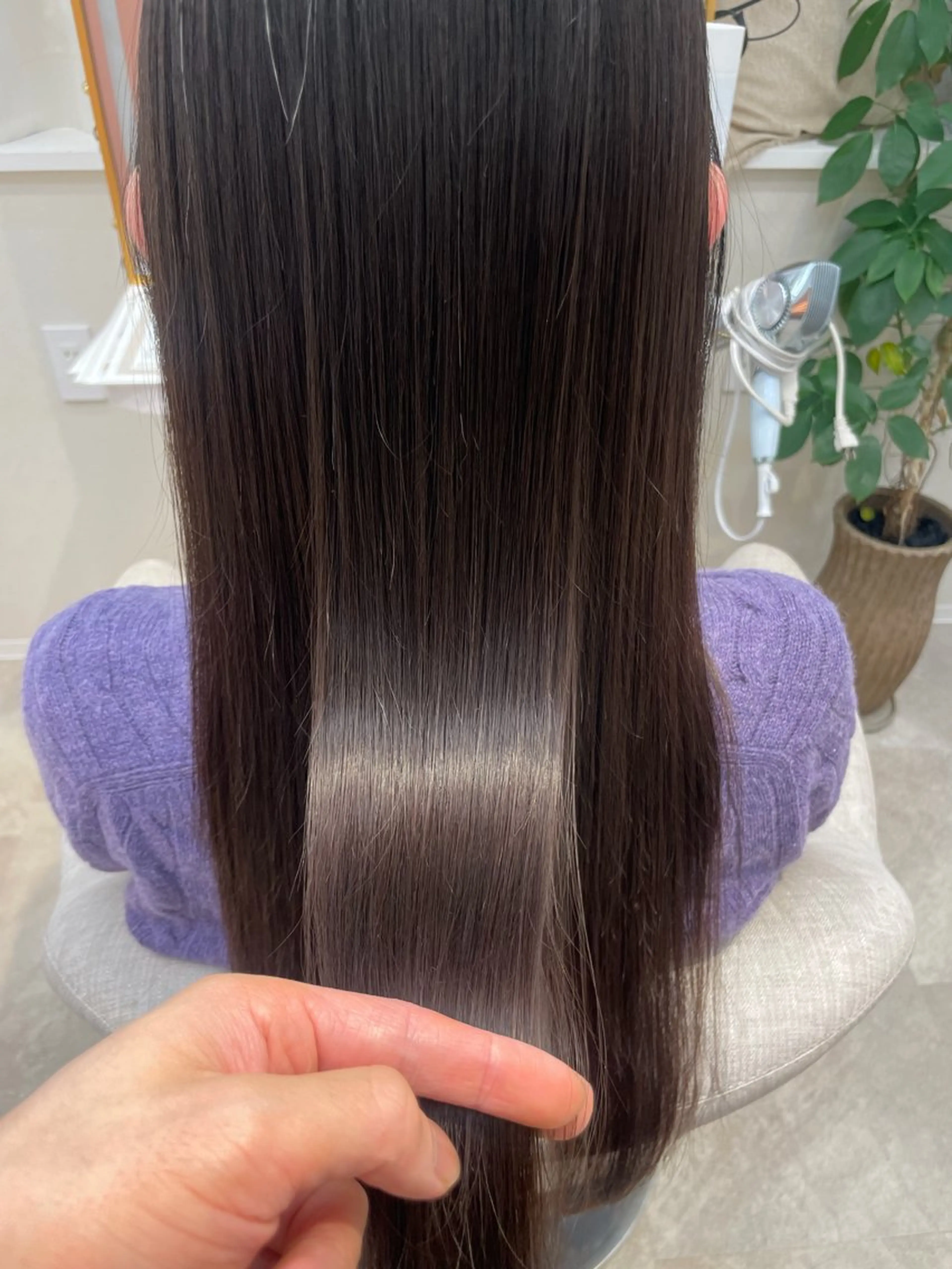 ロング ショート・ボブ 中村俊哉のヘアスタイル