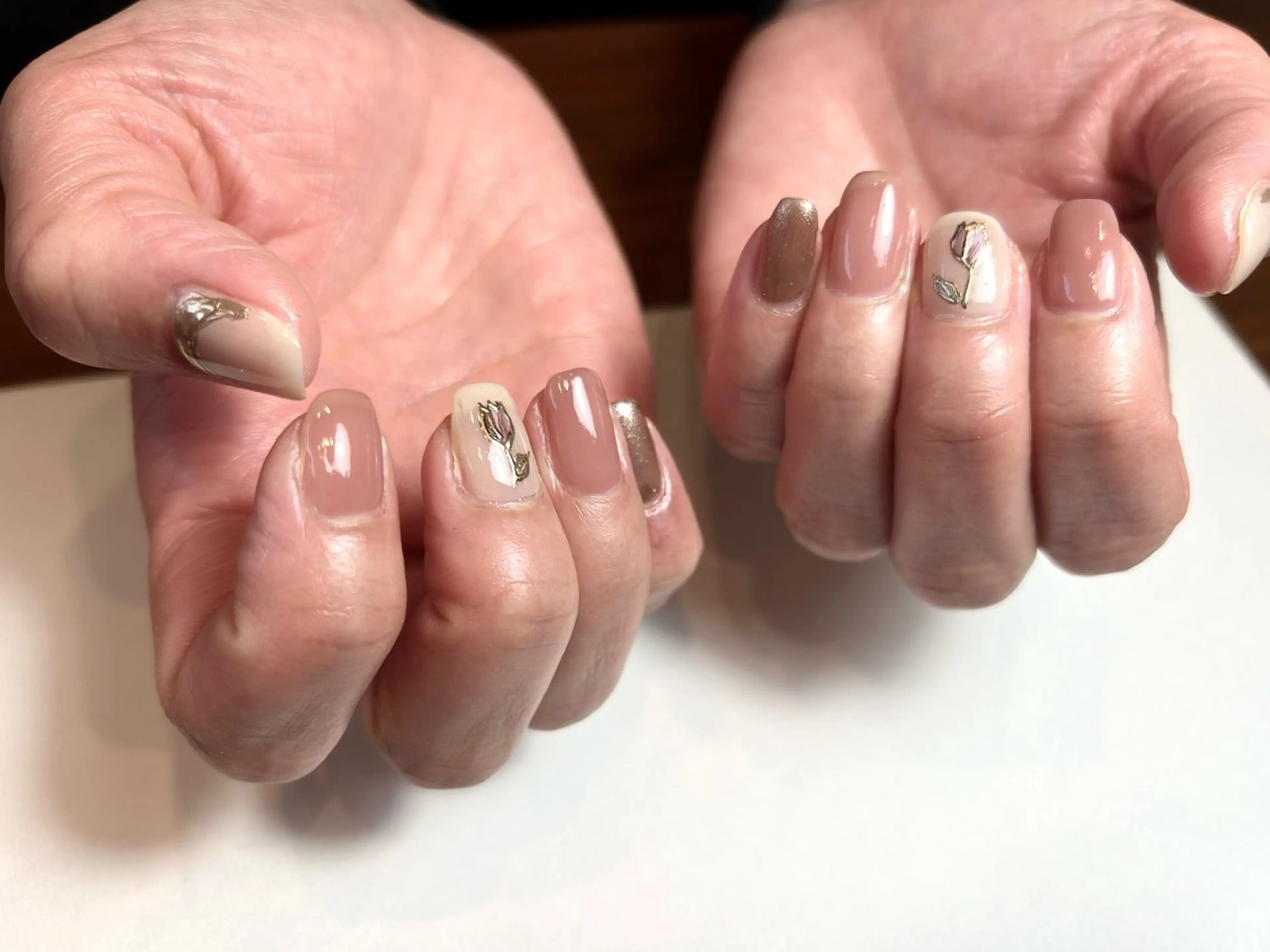 ネイル ハンドネイル le_rire _nailのネイルデザイン