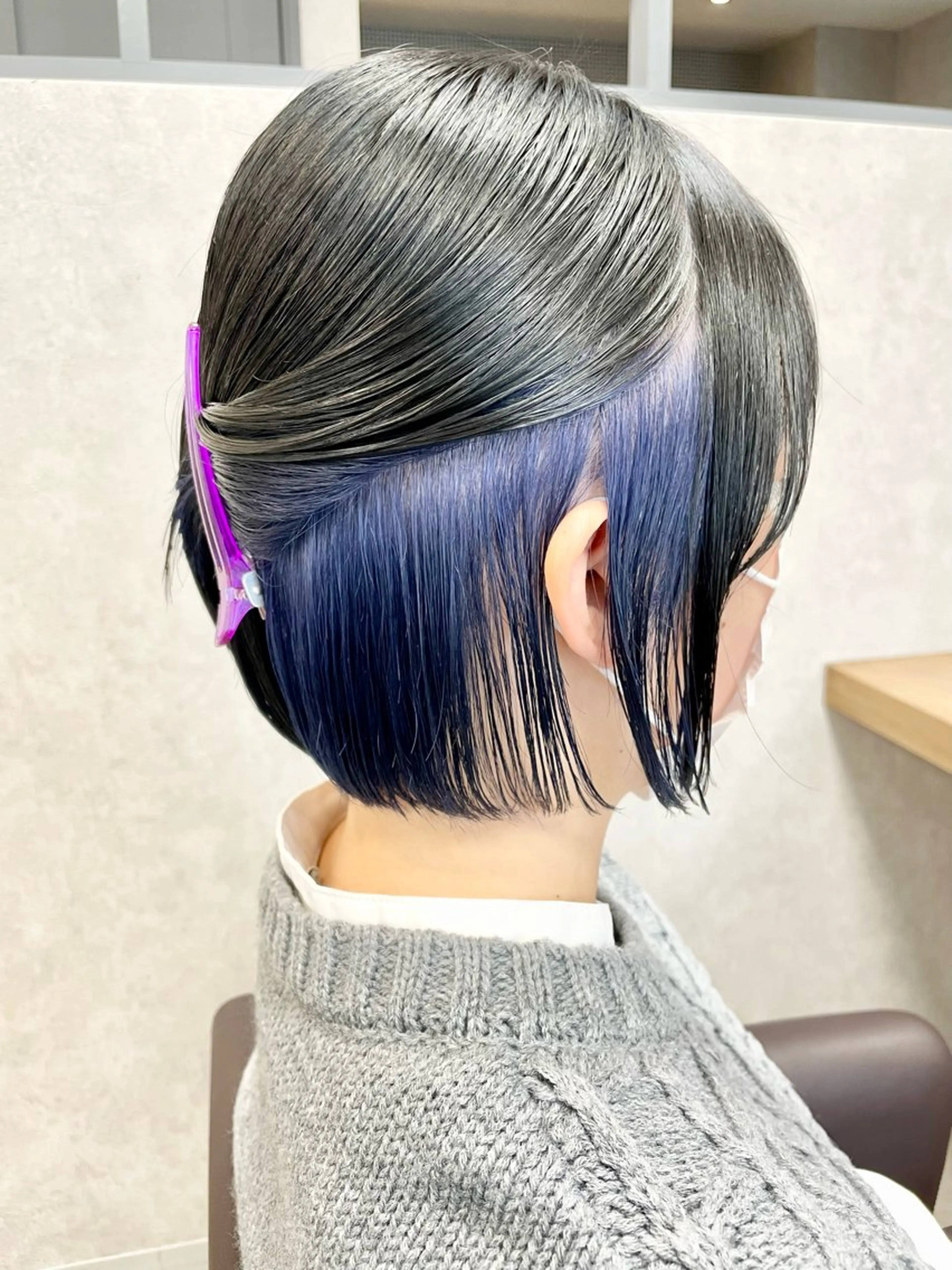 ショート カラー カット ヘアカラー トリートメント 髪質改善×METEO 店長 貞松直也のヘアスタイル