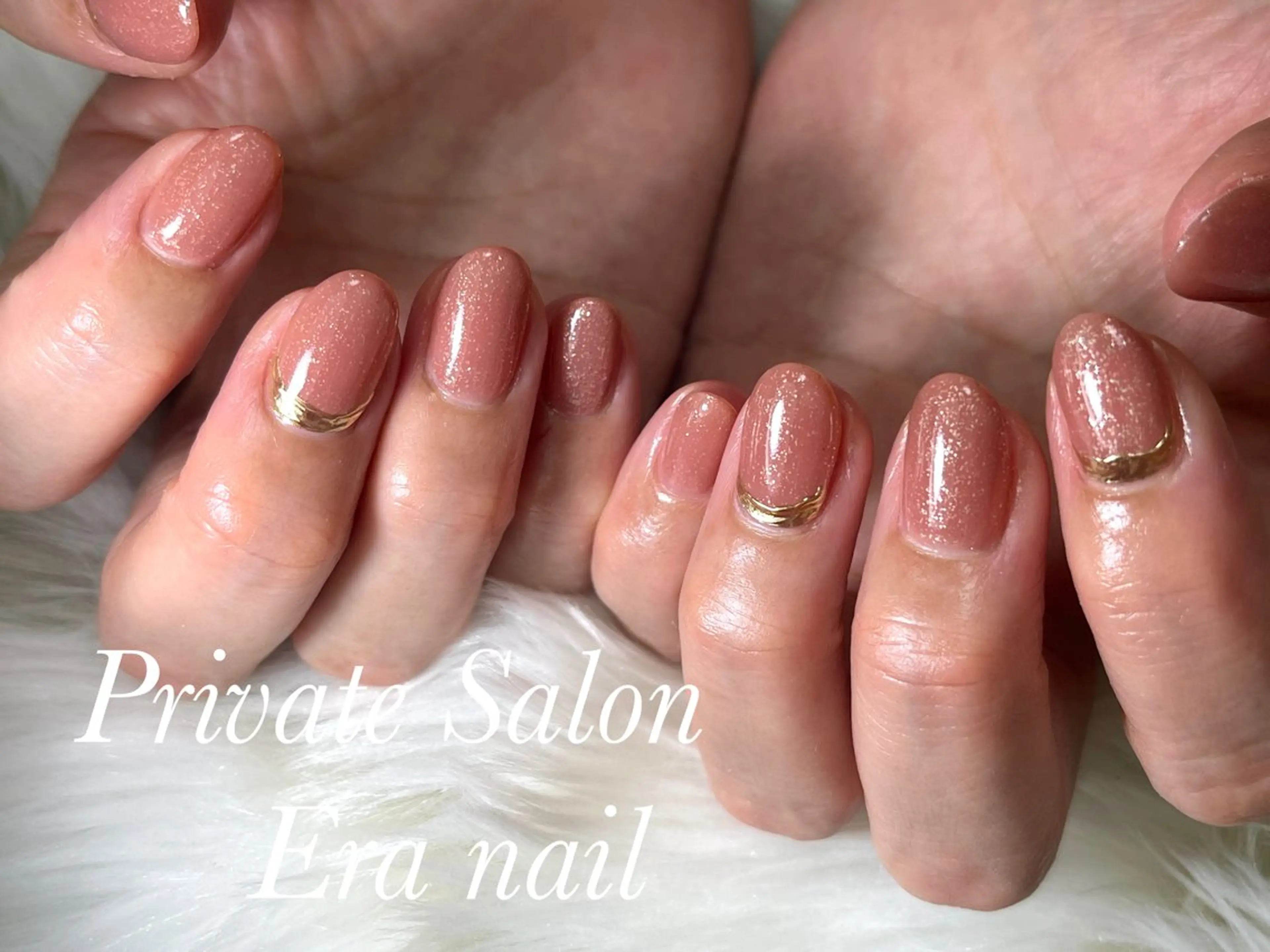 ネイル ミラーネイル ワンカラーネイル Era nailのネイルデザイン
