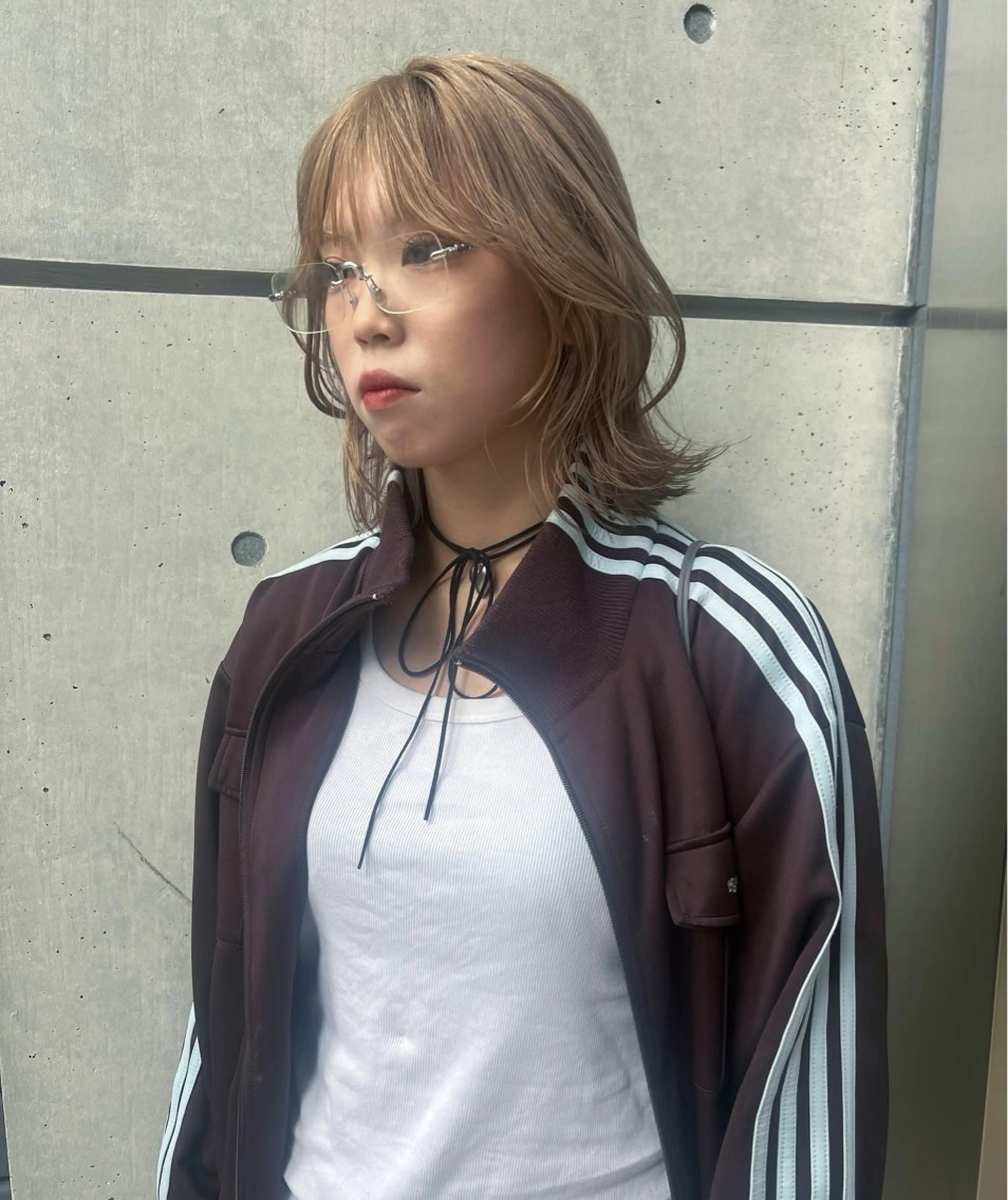 ミディアム 名古屋美容室 Sopiリナのヘアスタイル