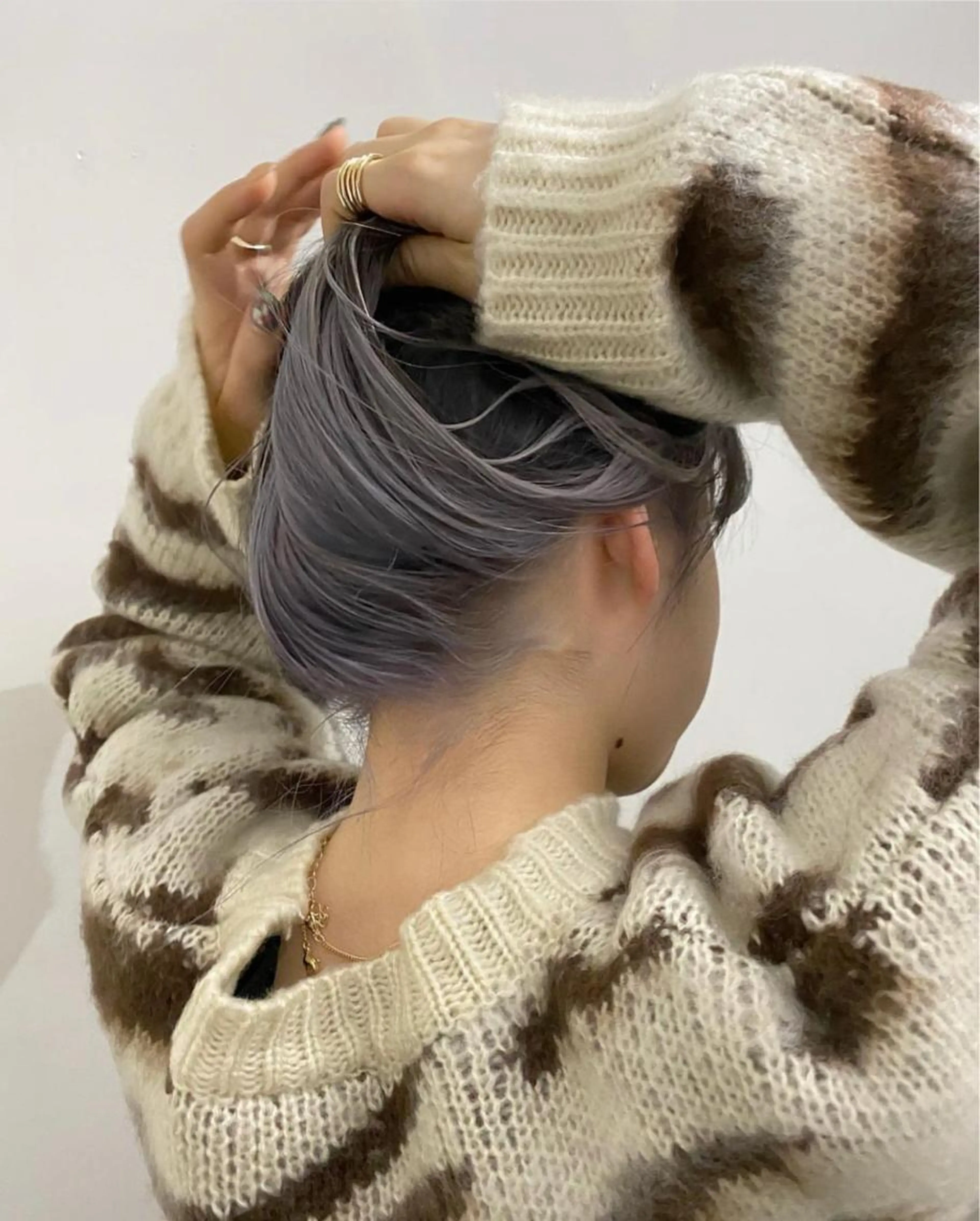 カット＋ハイライトカラー+トリートメントの写真