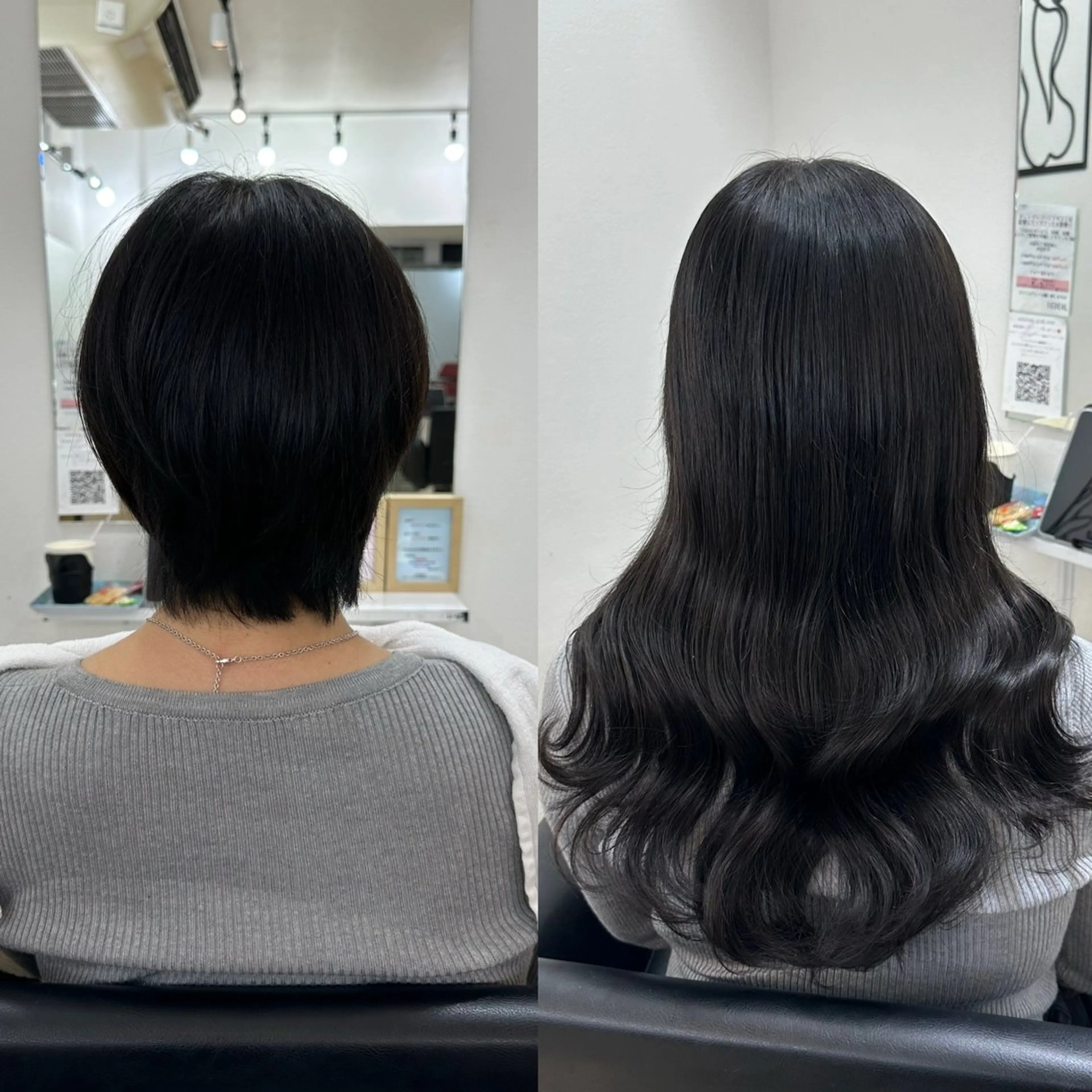 ミニモ限定価格🩷コスパ◎高級人毛レミーエクステ100枚(エクステのカット込み)の写真