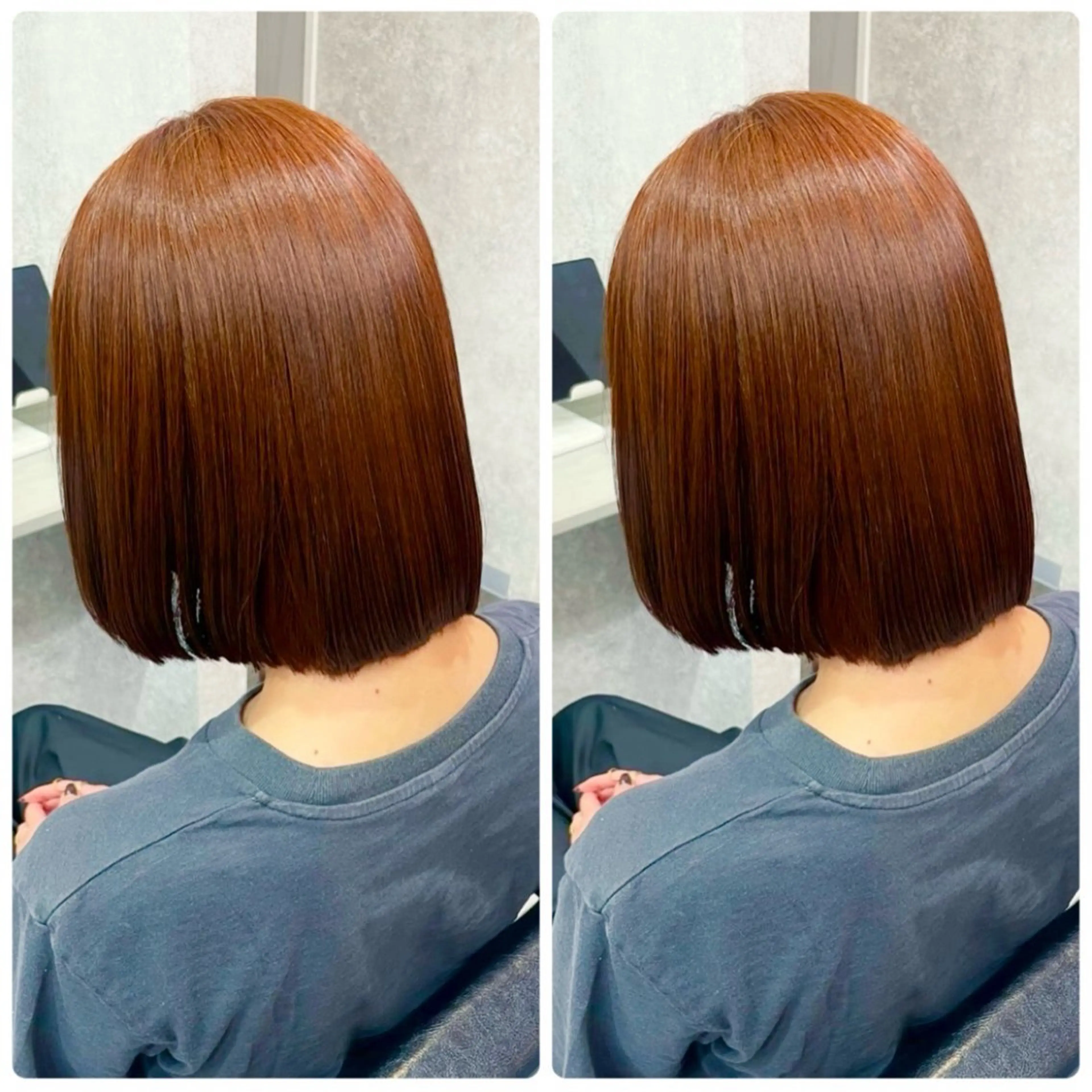 🧡カット＋ワンカラー＋ツヤ感抜群✨️3stepトリートメント🧡の写真