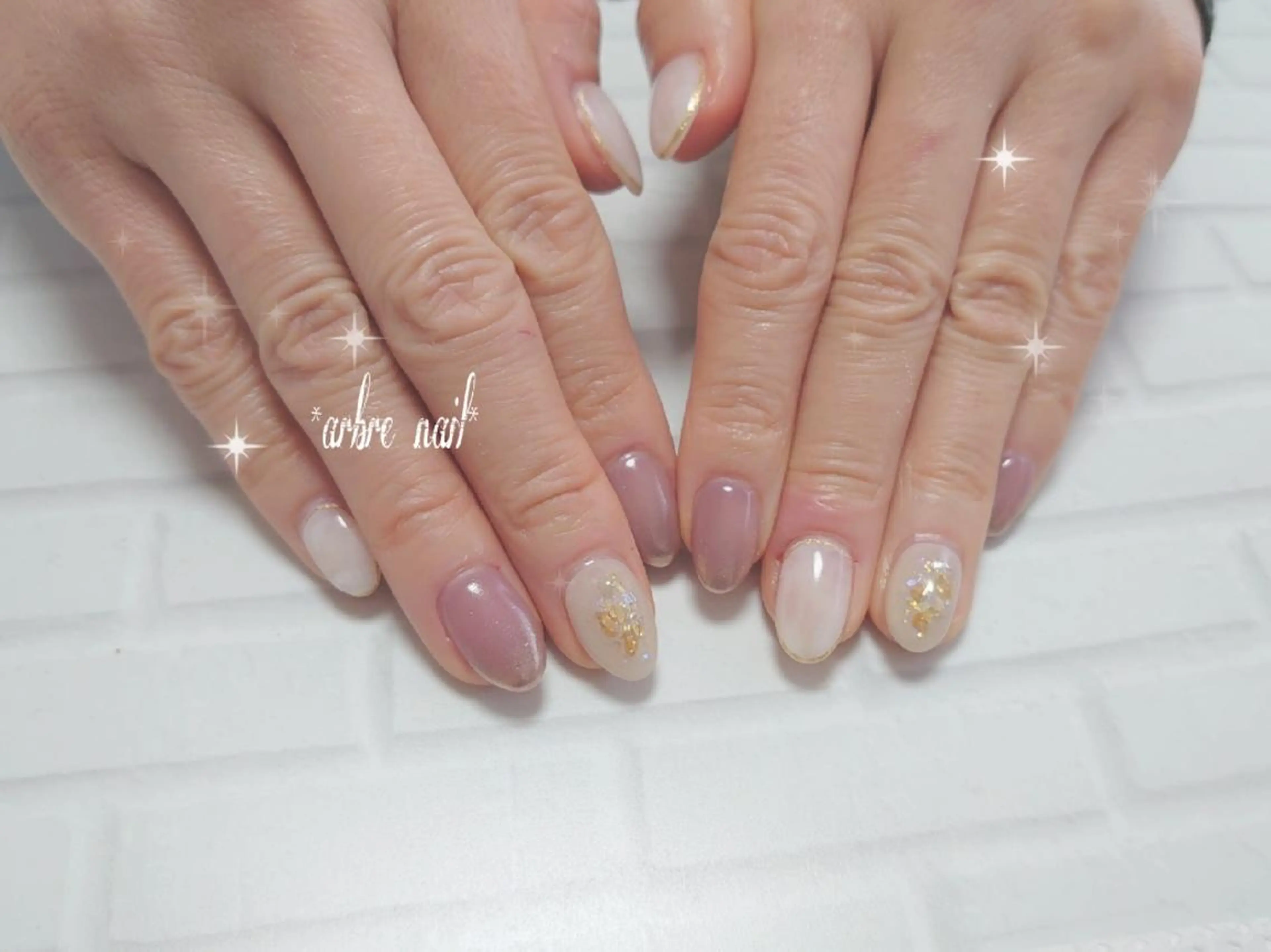 ネイル ＊arbre nail＊.アーブルネイル所属・✯.。 arbre  nail 。✯.のネイルデザイン