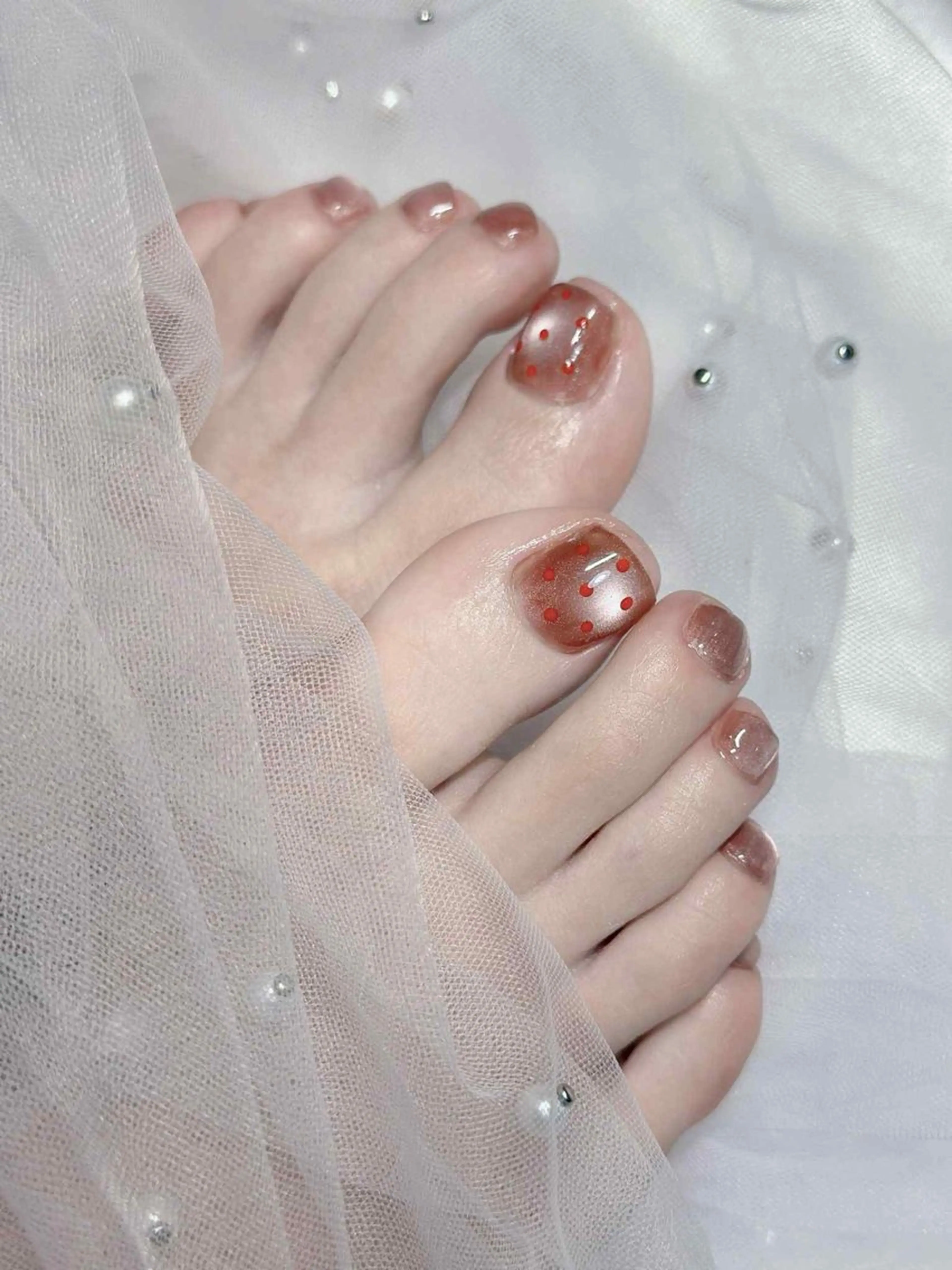 ネイル フットネイル マグネットネイル ハンドネイル フットネイル sora ❄️のネイルデザイン