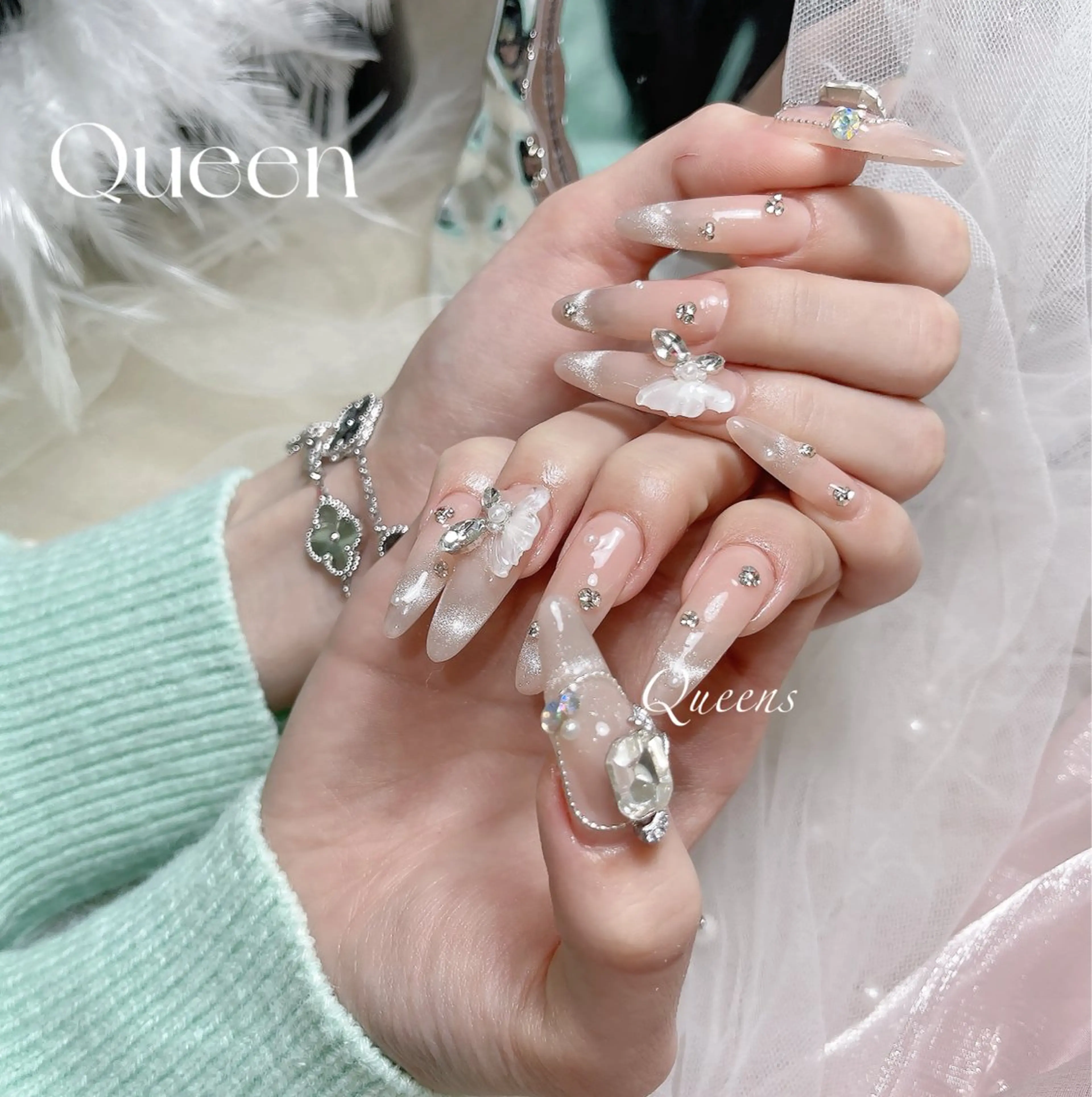ネイル ハンドネイル Queens マオのネイルデザイン