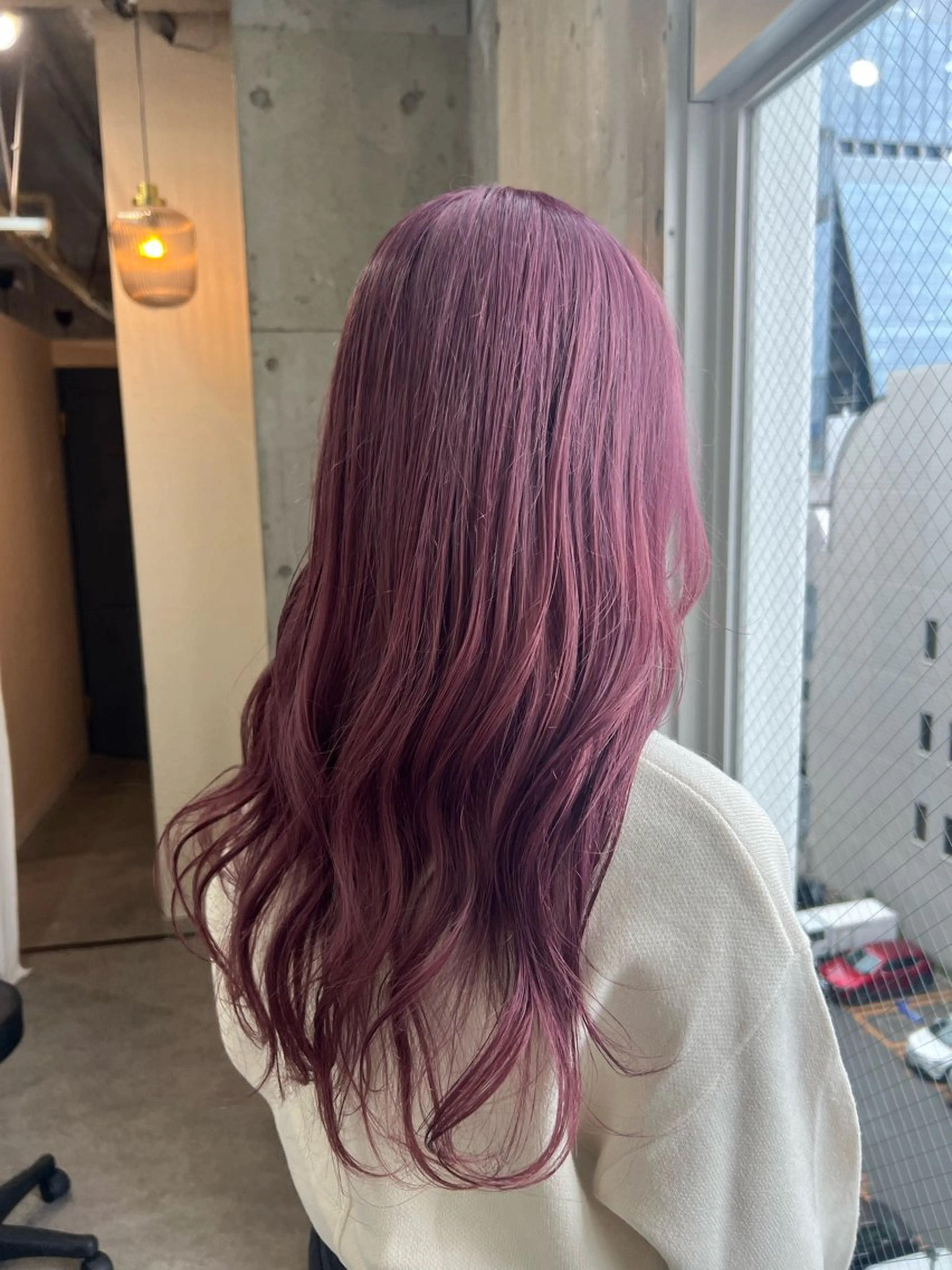 ロング カラー ピンクカラー ヘアカラー Ayaka🩰🎀 ガーリー/暖色♡のヘアスタイル