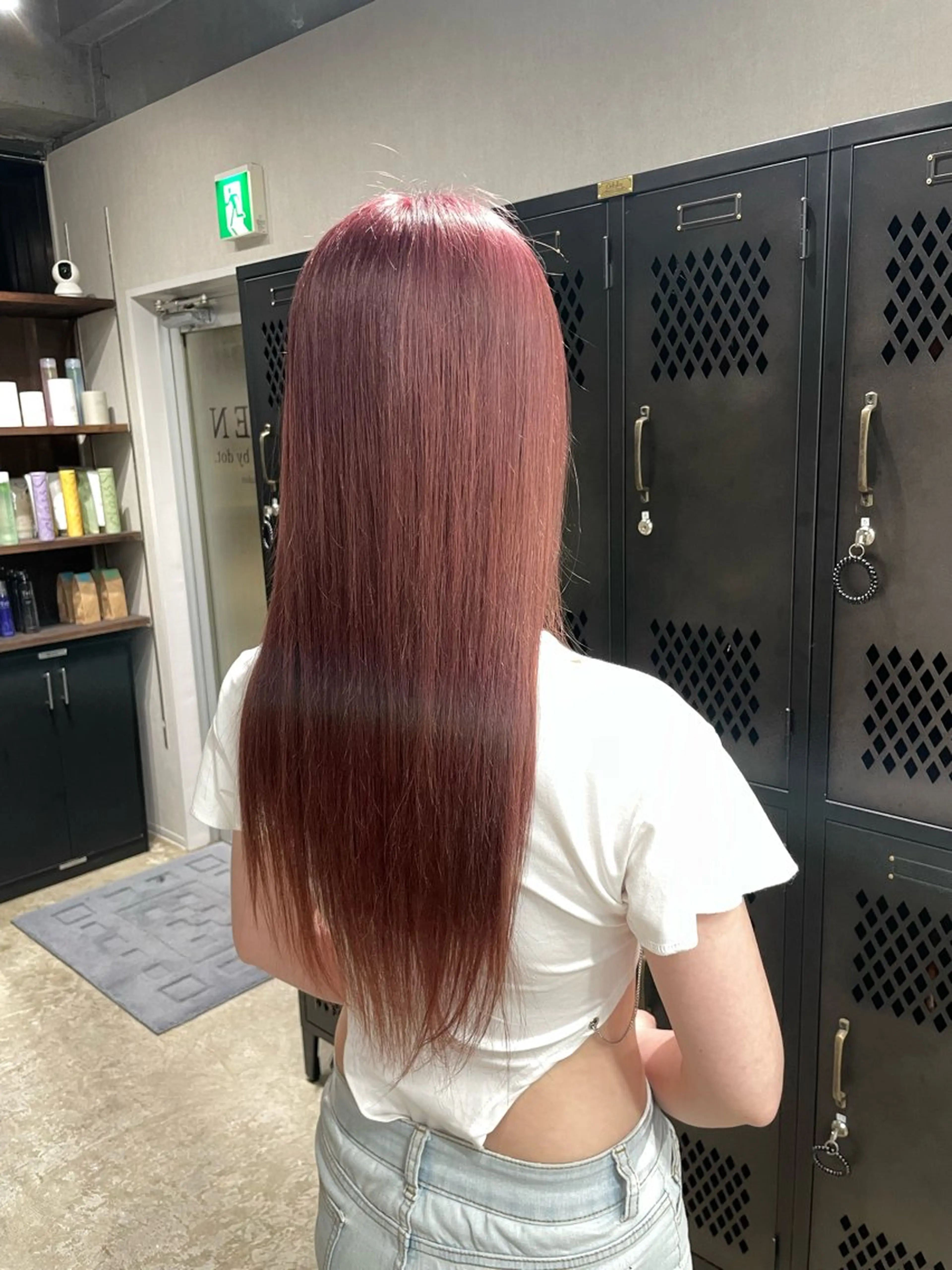 ロング カラー ブリーチ ピンクカラー ヘアカラー ブレンバイドット所属・ニュアンスカラー/ 🫧レミ(坊主)のヘアスタイル