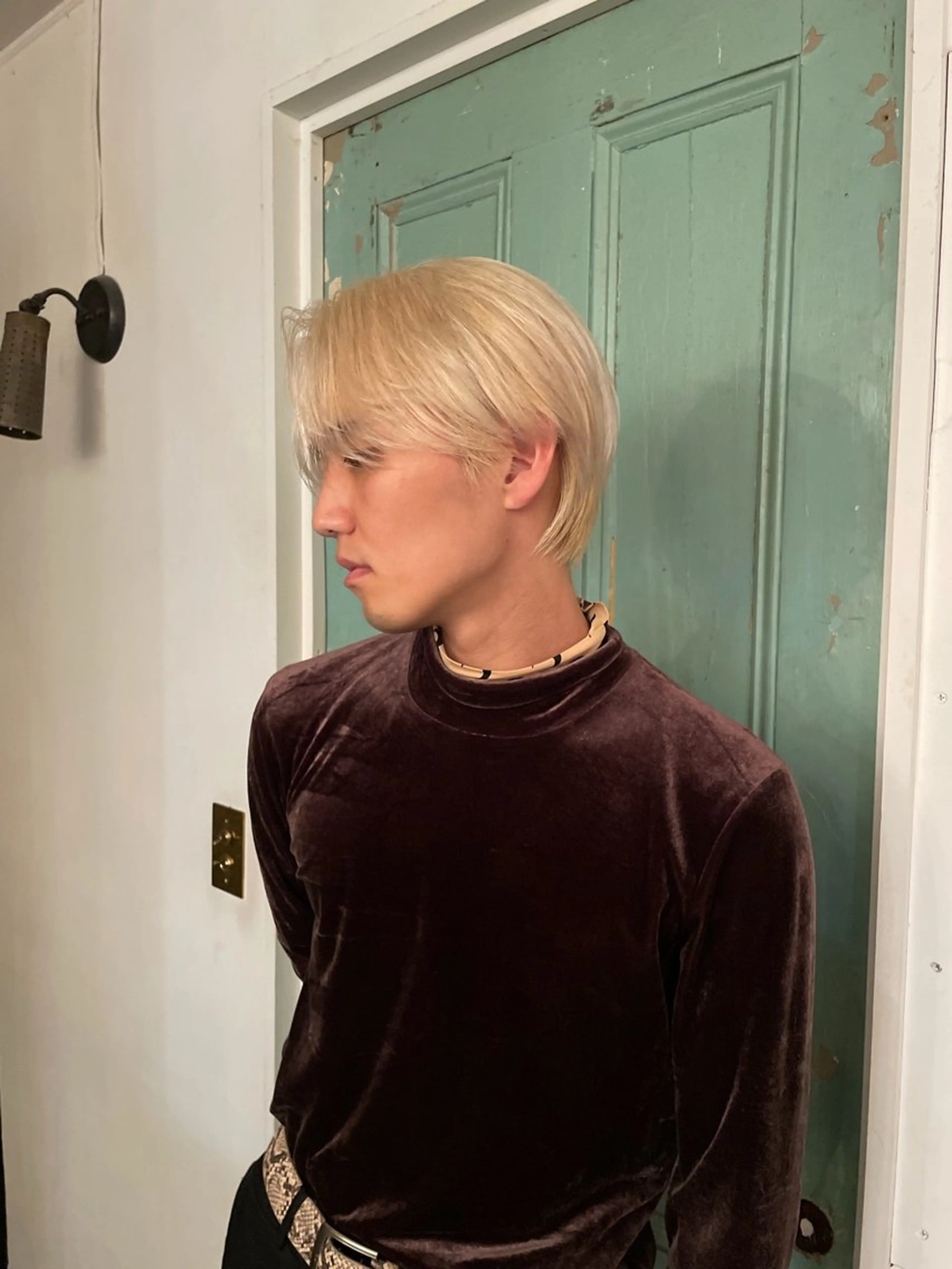 カラー メンズ ショートカット メンズカット/夕海のヘアスタイル