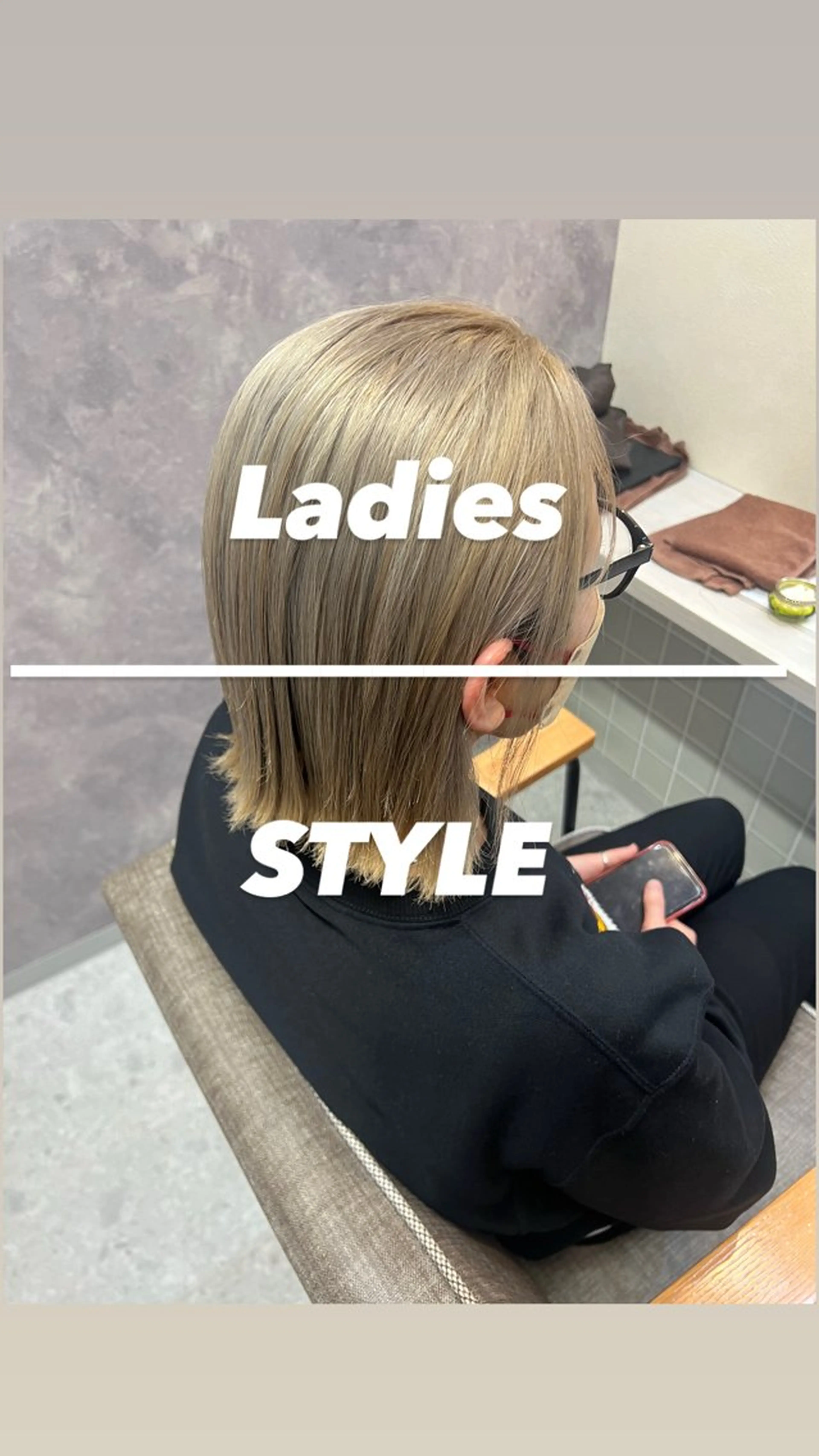 ミディアム カラー カット ヘアカラー トリートメント 大人デザイン 🍃MORIKA🍃のその他イメージ