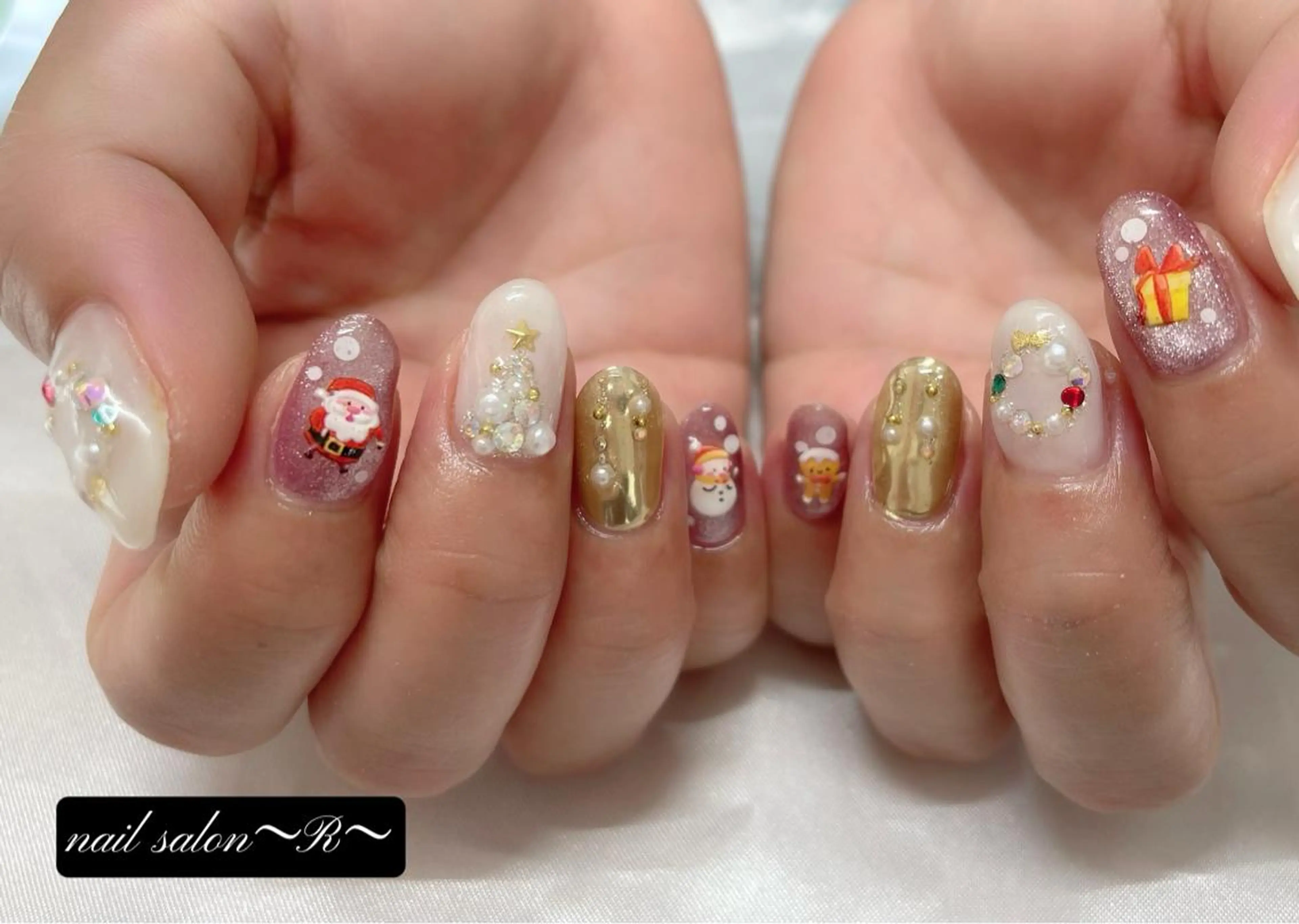 ネイル ハンドネイル 〜 R〜 プライベートサロンのネイルデザイン