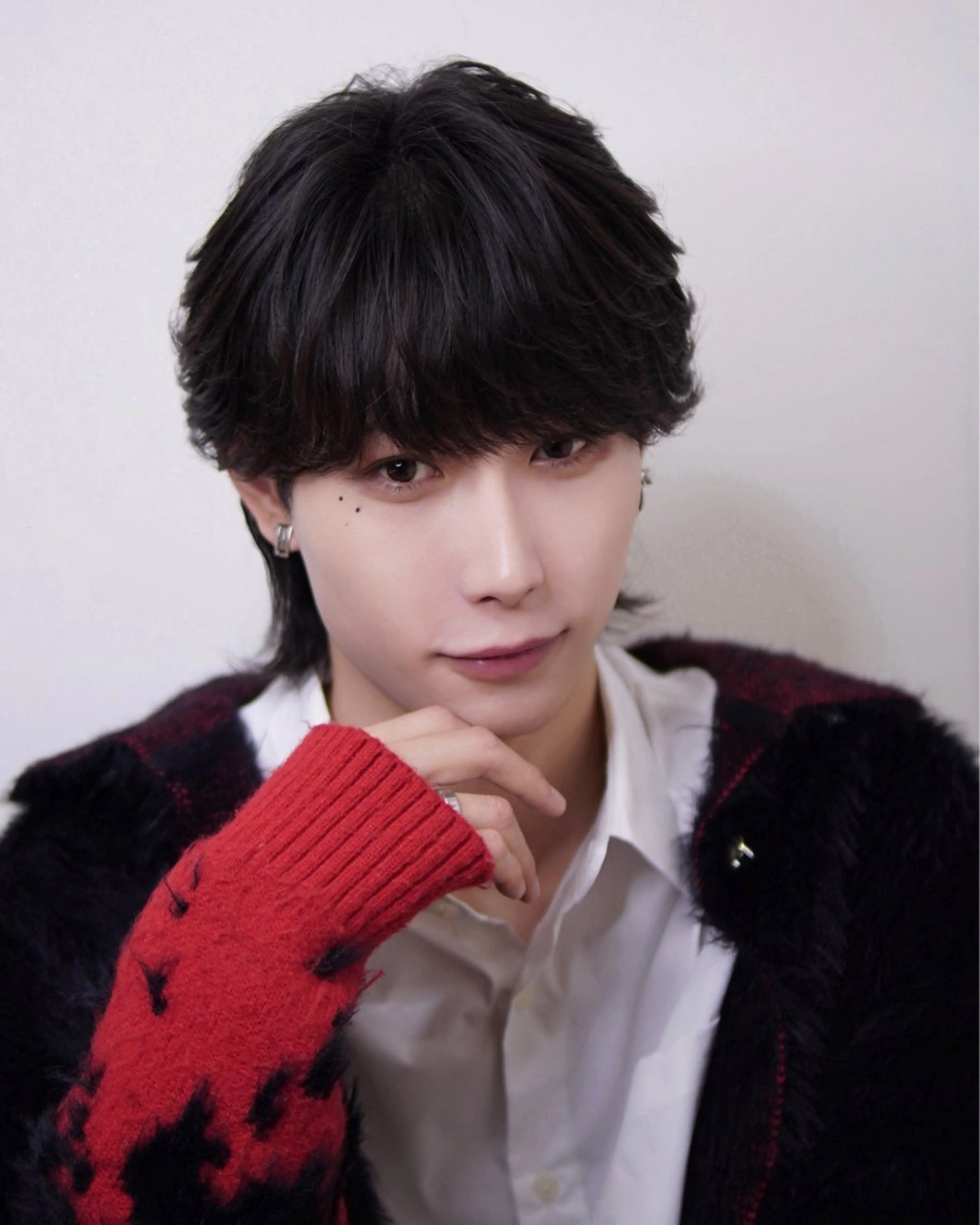 メンズ カット パーマ メンズ/心斎橋 /韓流/藤本理希のヘアスタイル