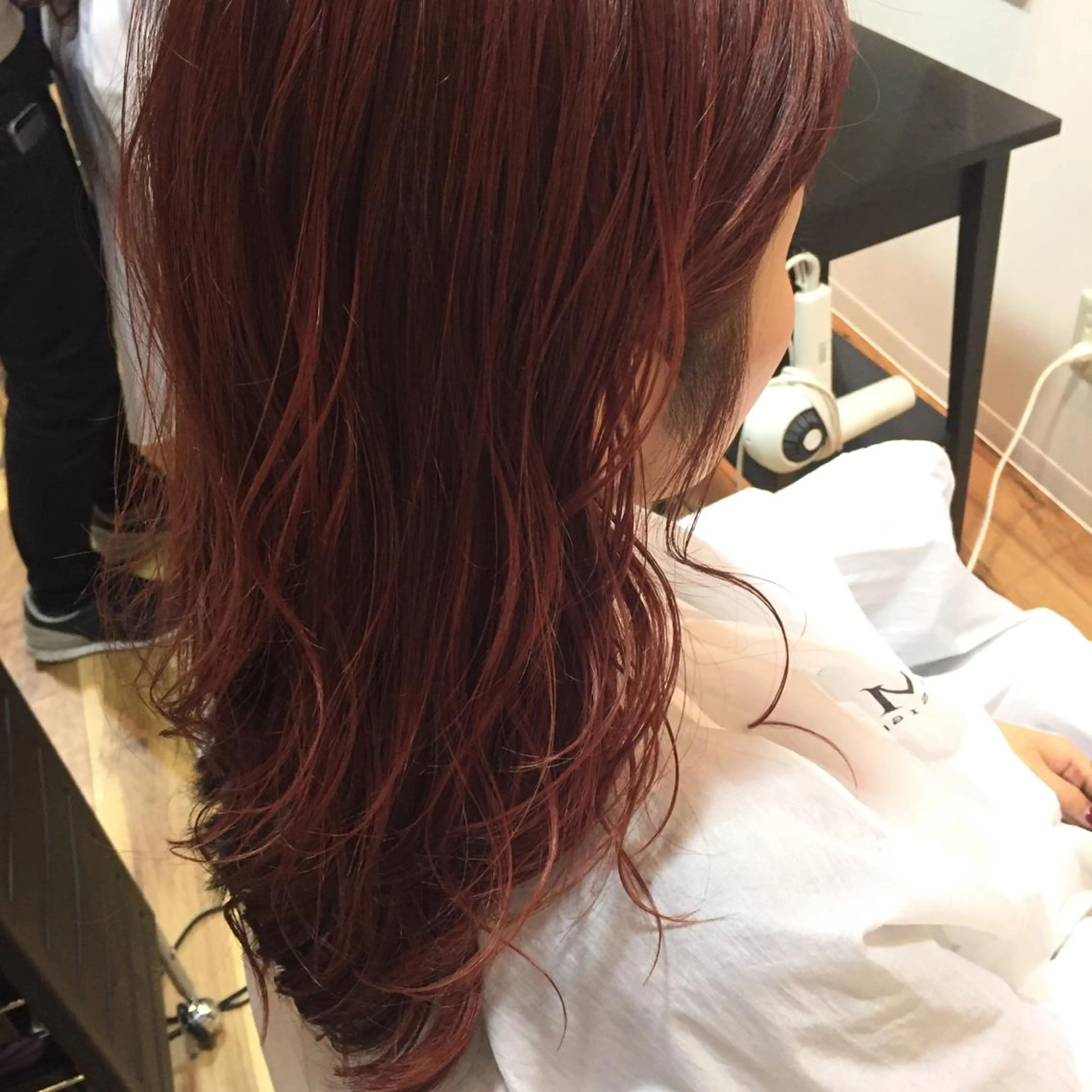 ロング カラー ヘアアレンジ MIZUHO / ダブルカラー髪質改善のヘアスタイル