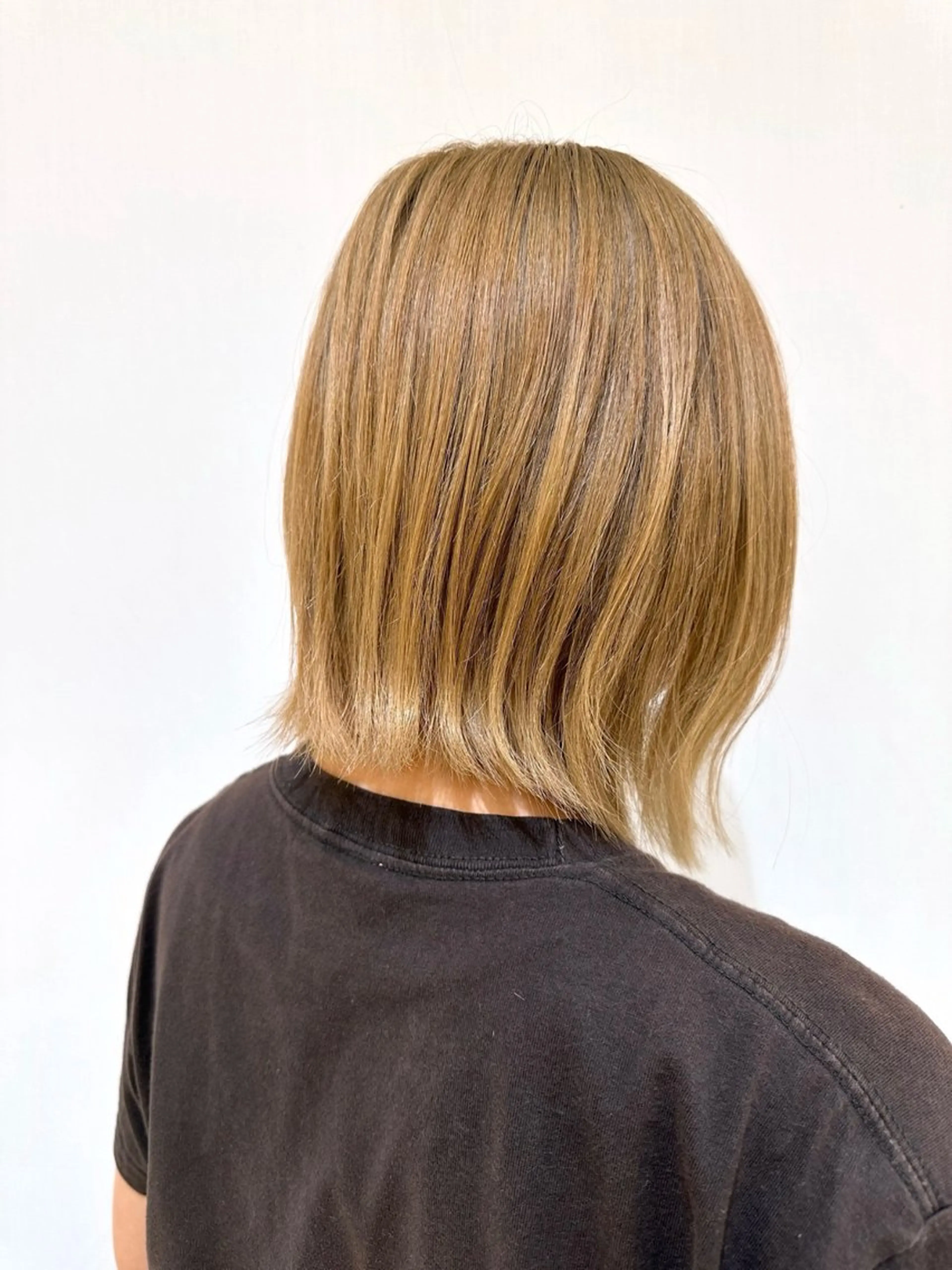 ミディアム カット ヘアカラー トリートメント インナーカラー 💎しまだゆうかのヘアスタイル