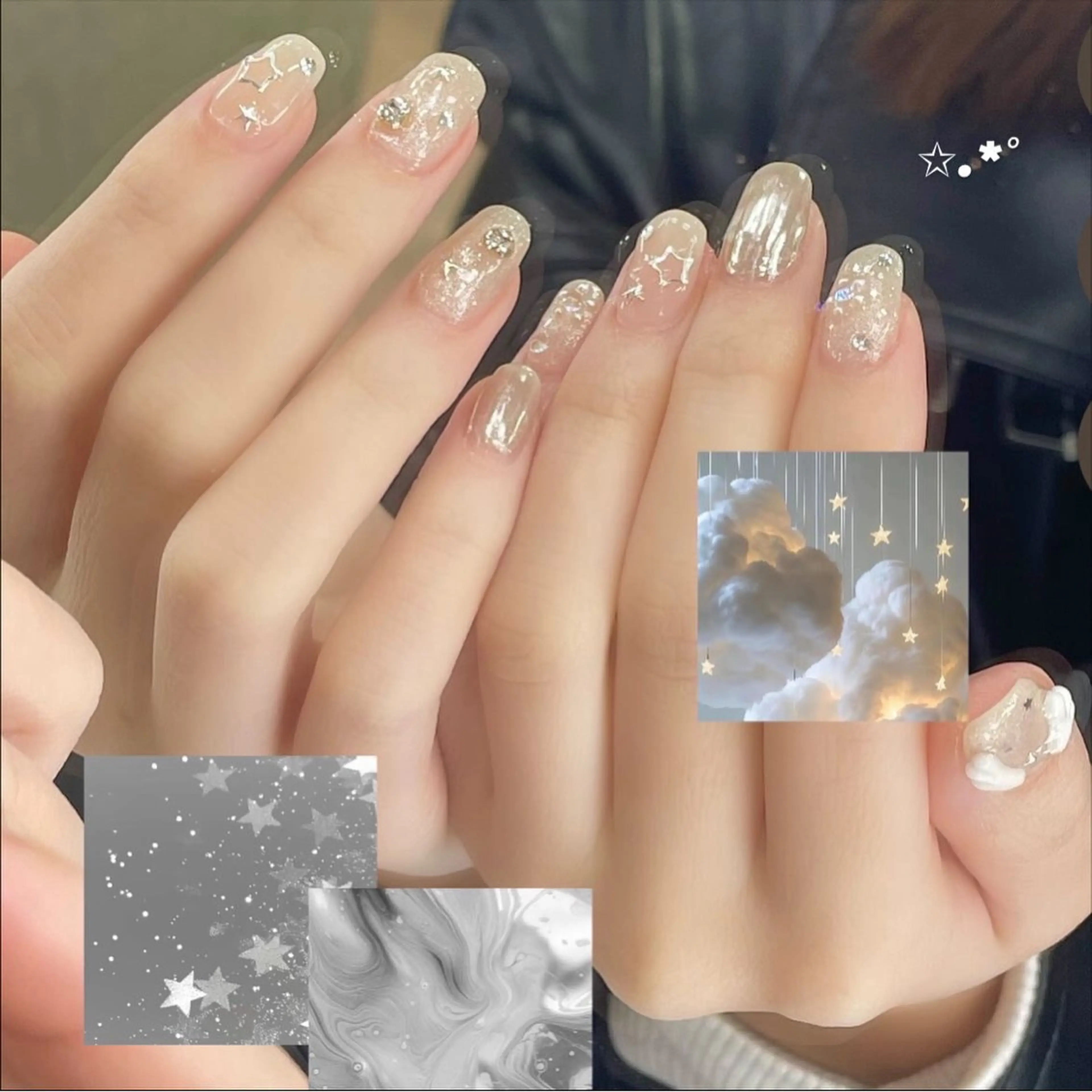 ネイル ハンドネイル Kuwata Arisa⋆🍒⭒˚のネイルデザイン