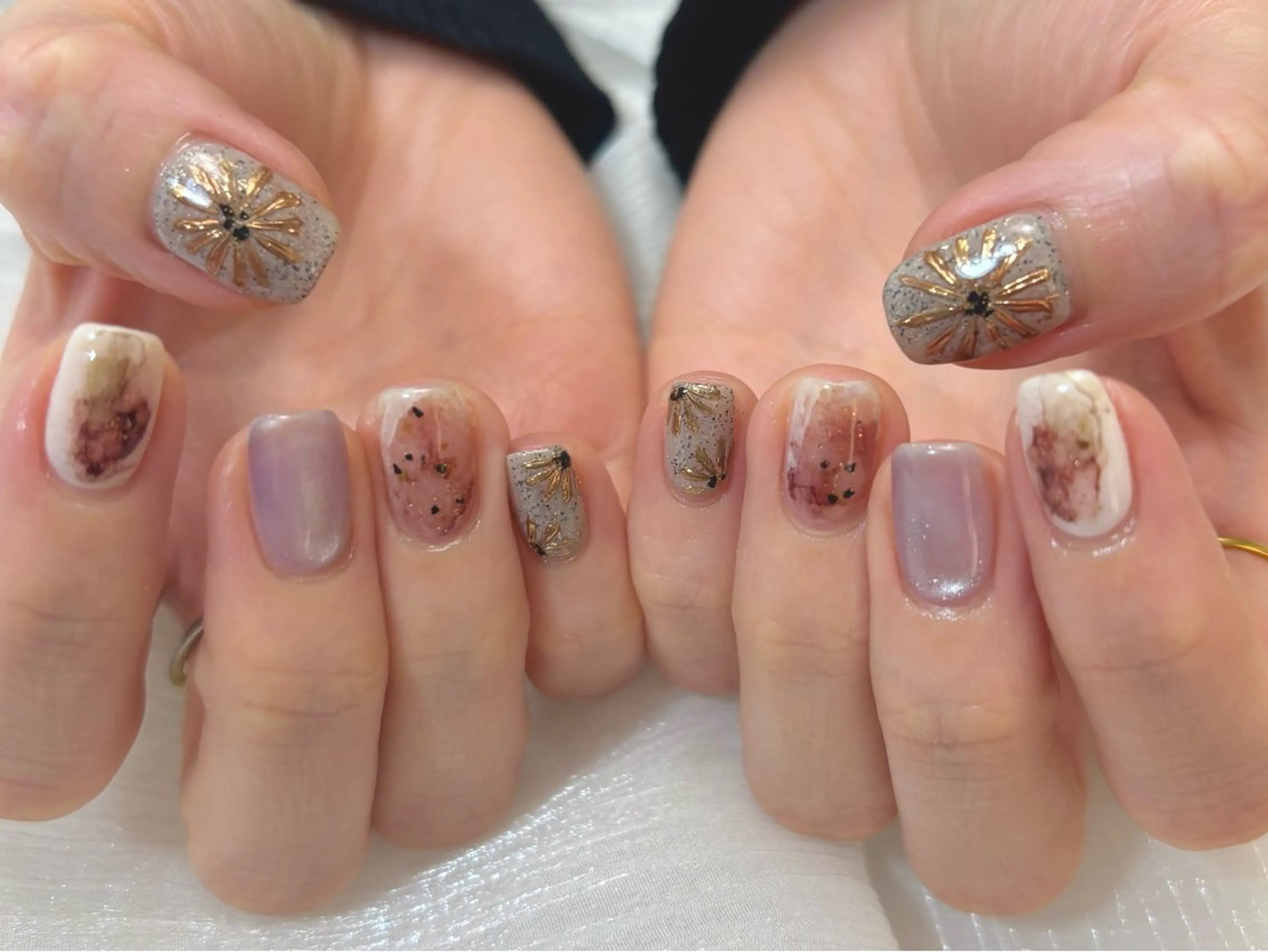 ネイル ハンドネイル yurina ☆のネイルデザイン