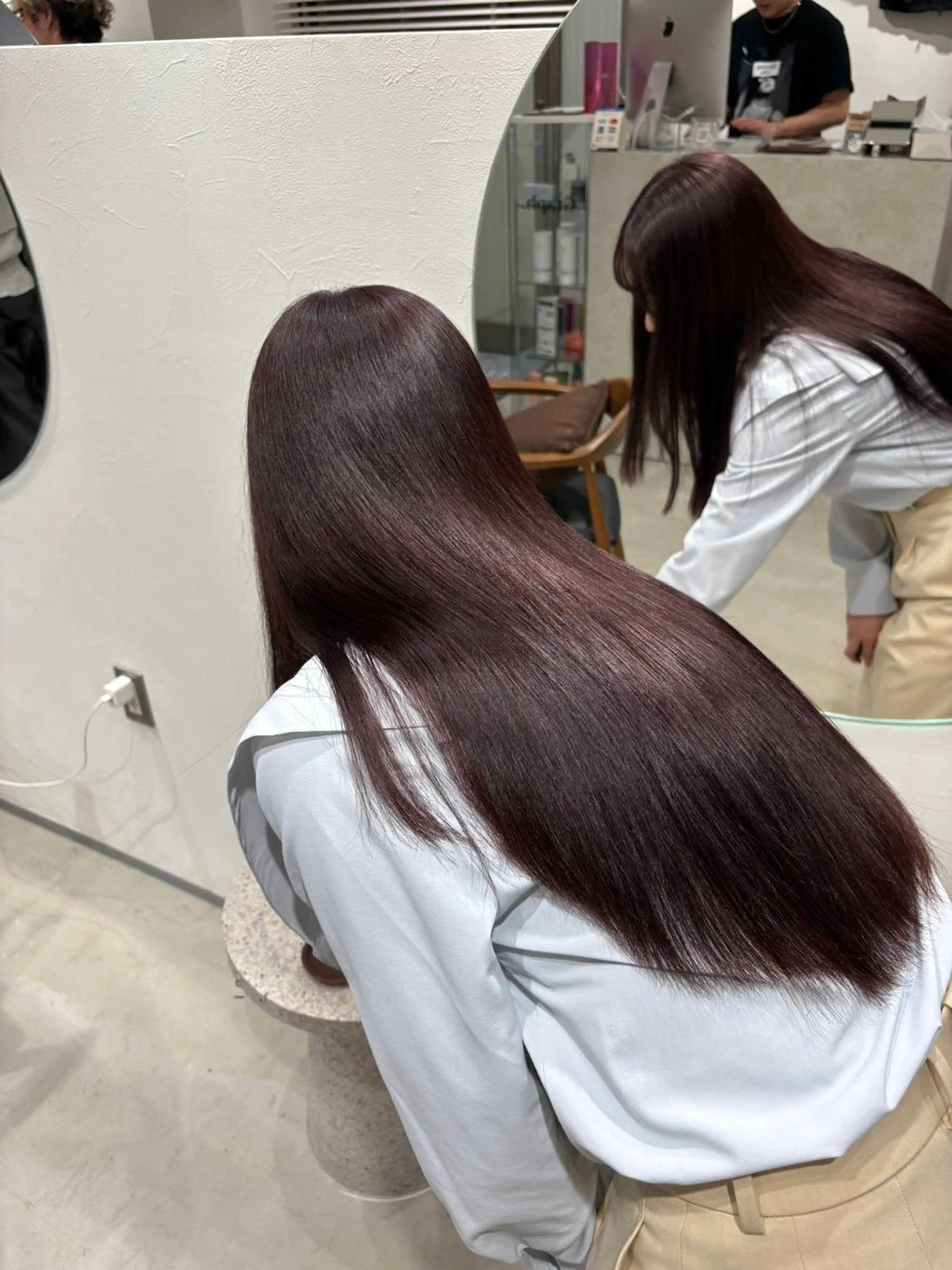 ロング レイヤーカット ボブ/レイヤー /河内温太のヘアスタイル