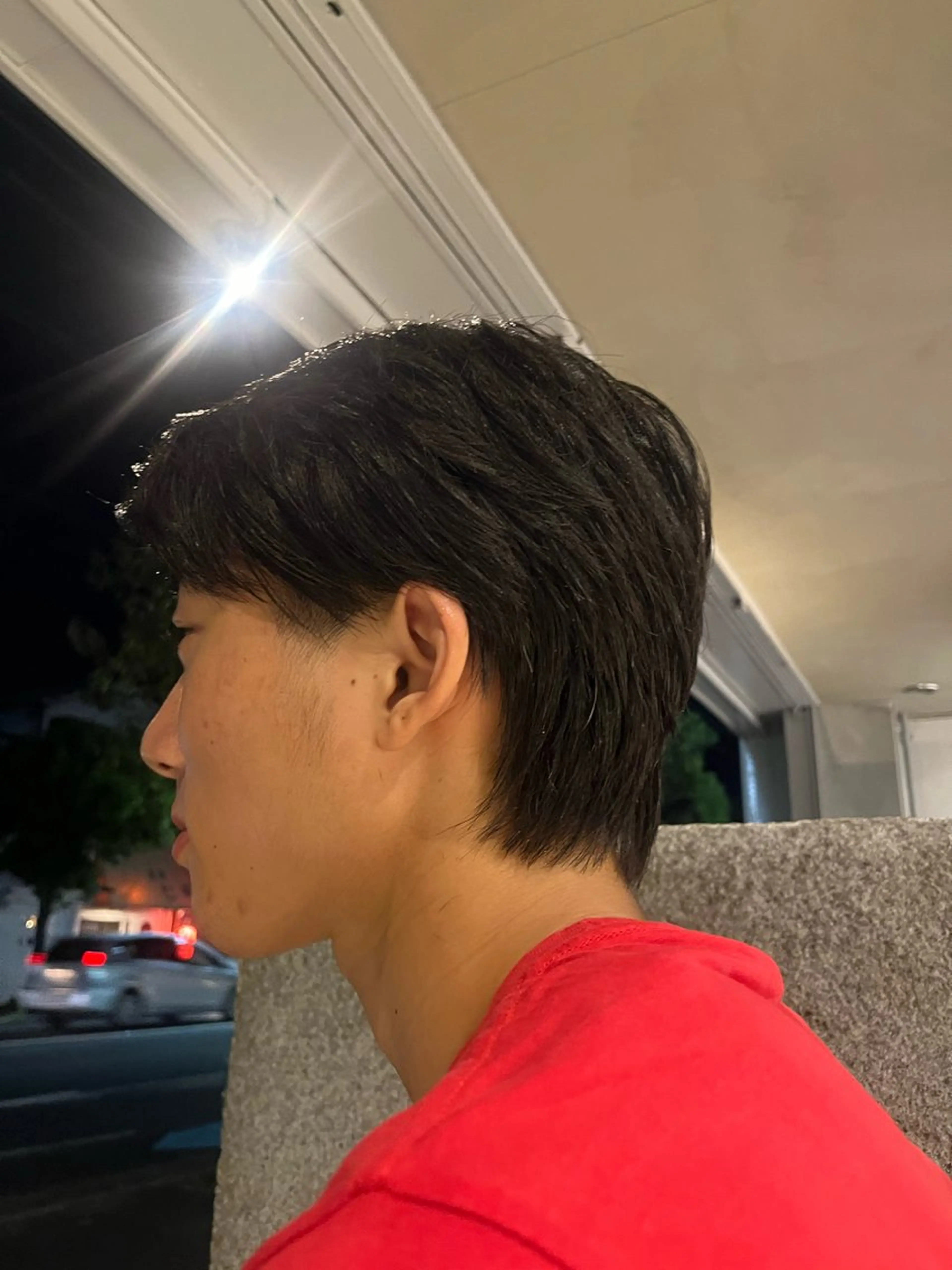 ショート メンズ 藤井 美歩/赤髪のヘアスタイル