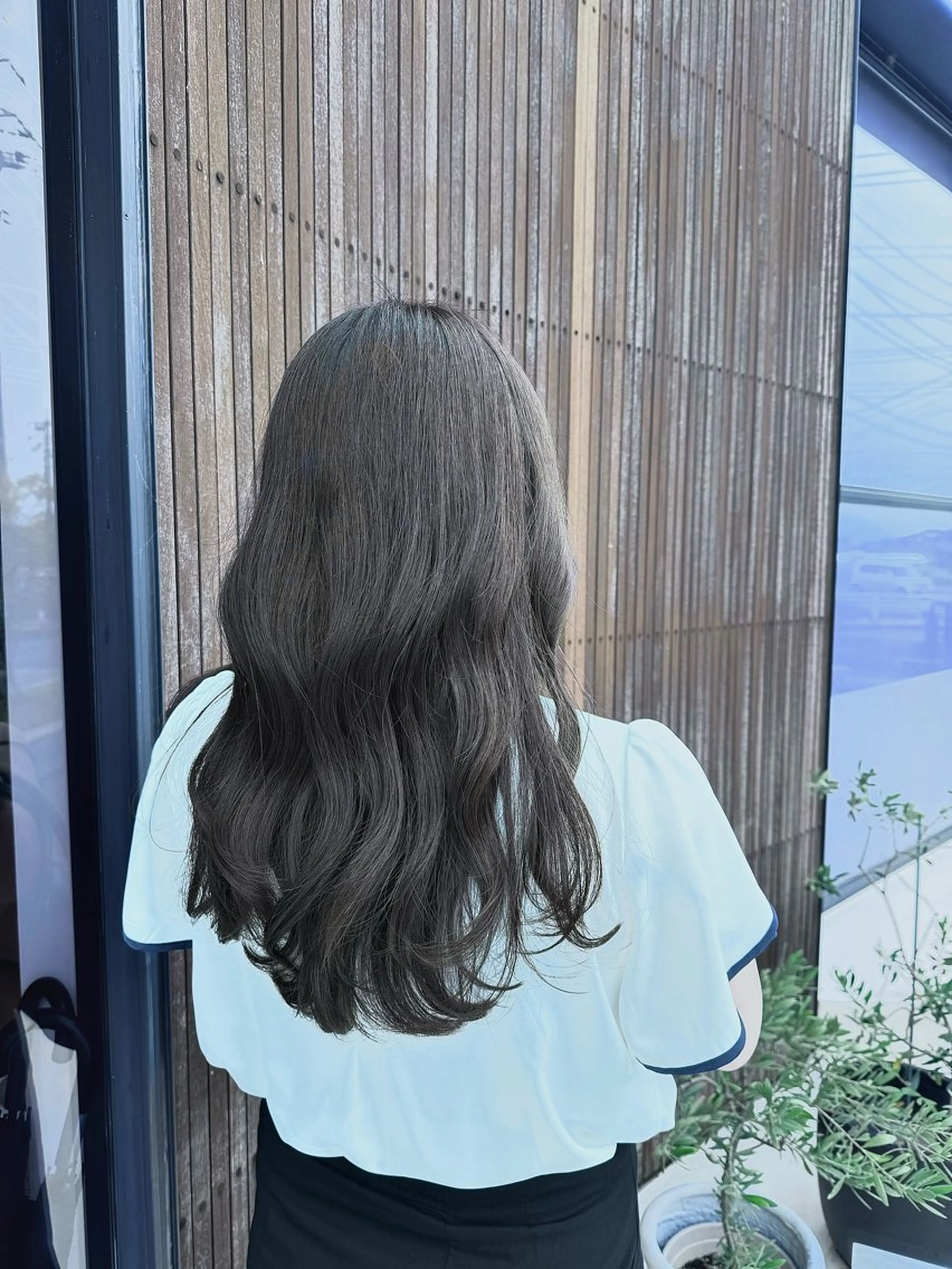 ロング カラー グレージュ イメージサロンカッツ東尾道店所属・CUTS 東尾道/ 市川聖也のヘアスタイル