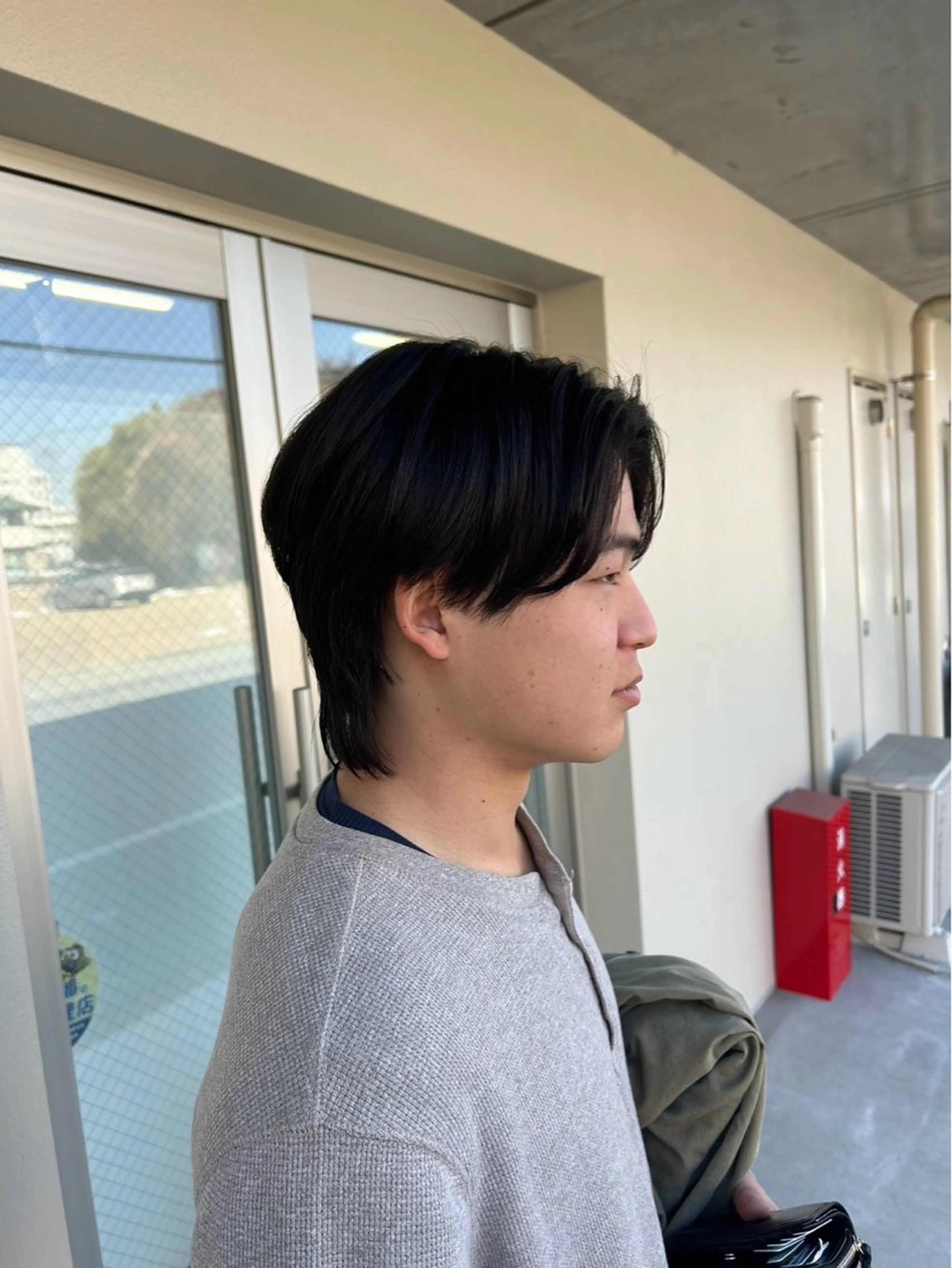 メンズ 山田 誠也のヘアスタイル