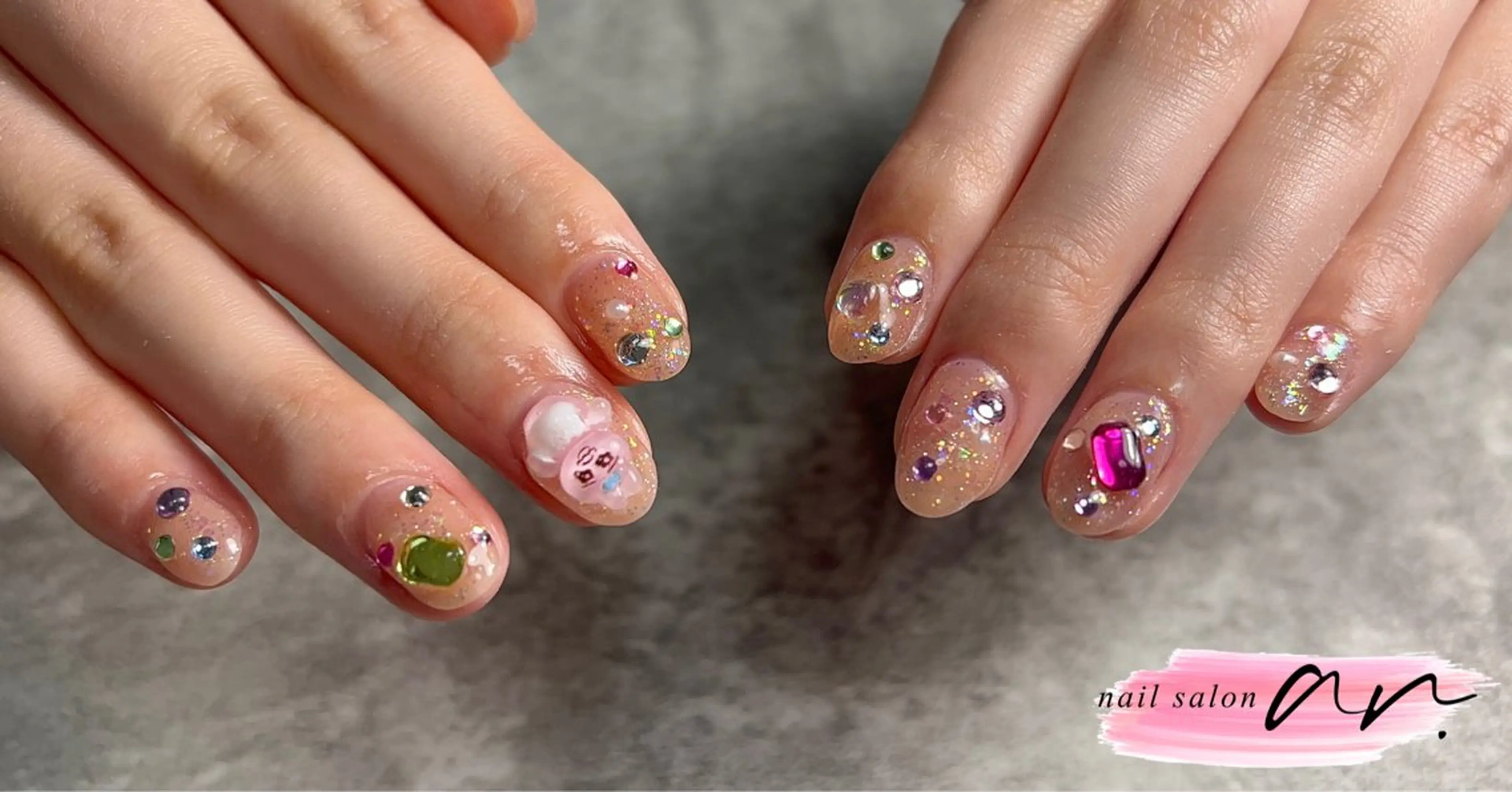 ネイル 持ち込み nailsalon ar.のネイルデザイン