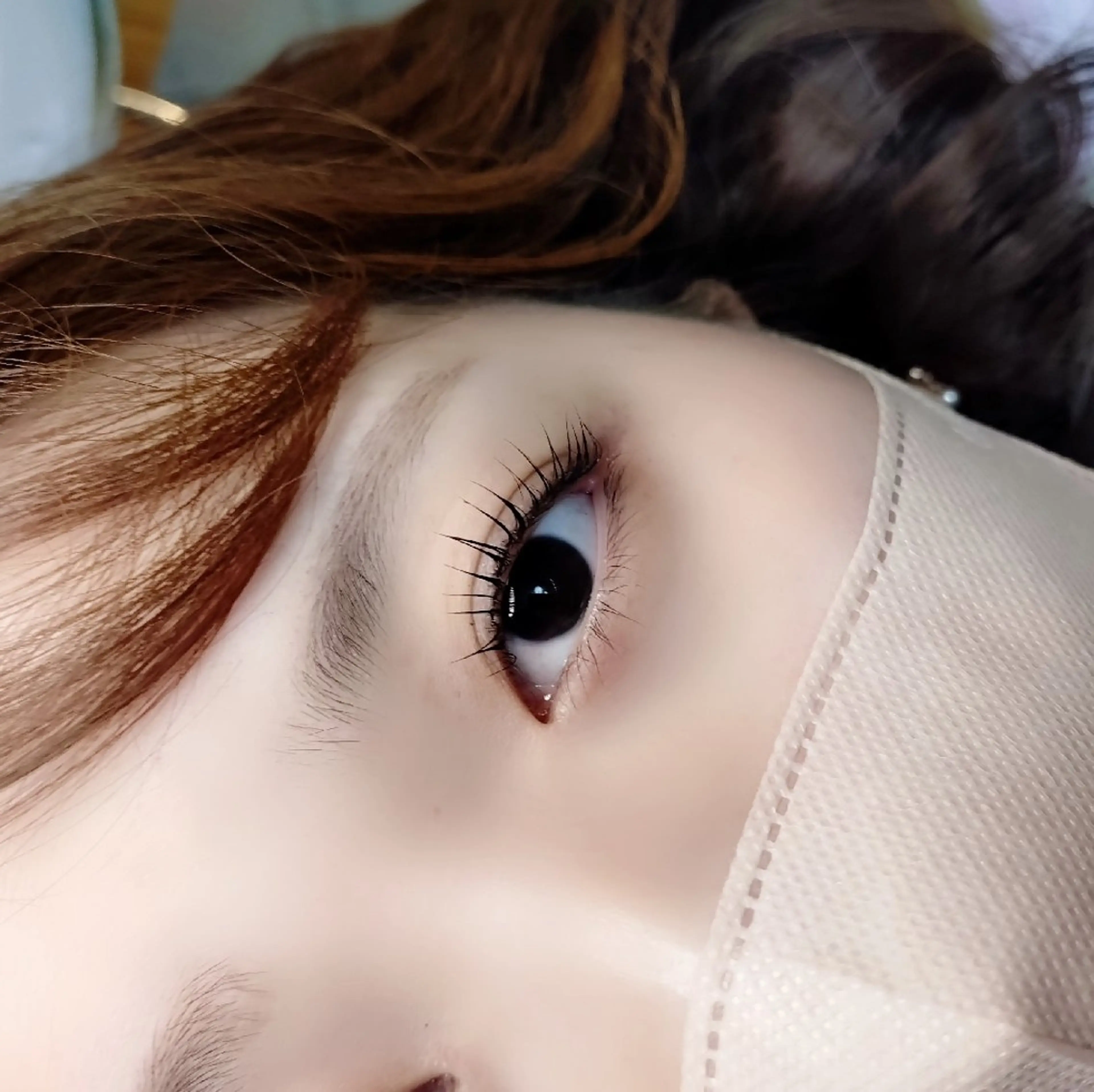 マツエク・マツパ ナチュラル 一重×まつ毛パーマ マツパ maison calmeのマツエク・マツパデザイン